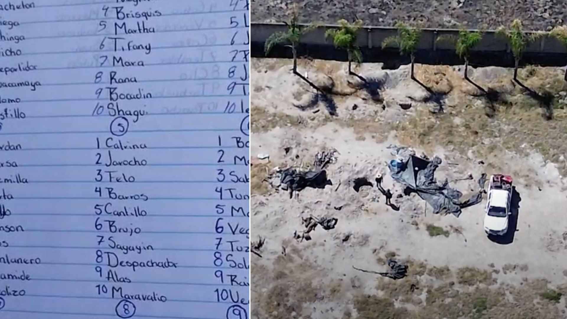 Encuentran Libreta con Apodos que le Ponían a Jóvenes en el Rancho de Teuchitlán, Jalisco
