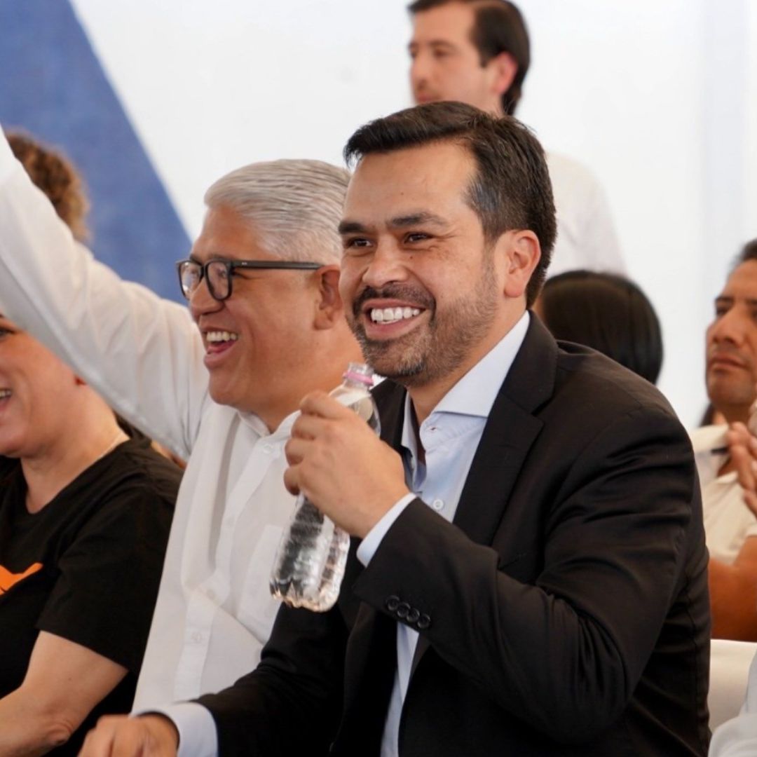 El candidato presidencial por Movimiento Ciudadano (MC), Jorge Álvarez Máynez