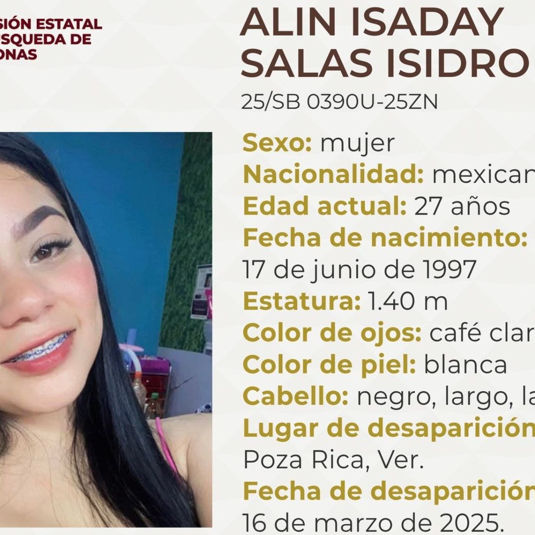 Ficha de búsqueda de Alin Isaday Salas Isidro
