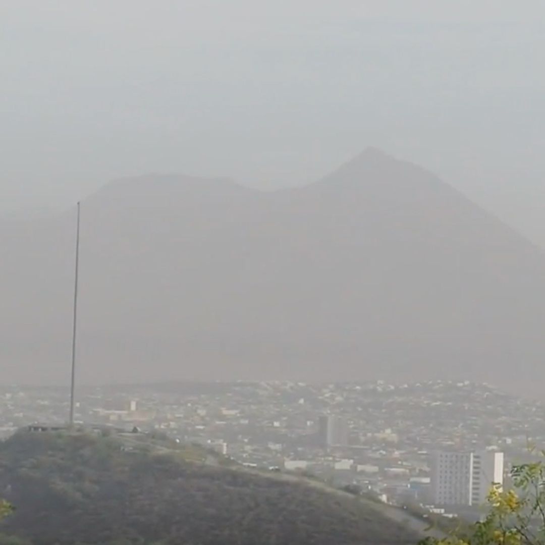 El polvo procedente de Texas ensuciará el aire de Nuevo León esta semana.