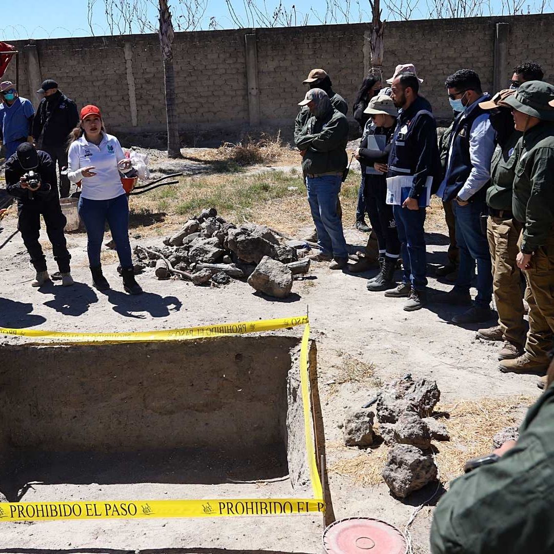 Fiscalía de Jalisco y colectivos de buscadores realizan jornada de trabajo en Teuchitlán