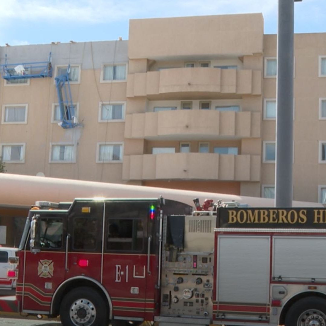 Trabajadores Caen de Andamio Mientras Pintaban un Hotel de Hermosillo