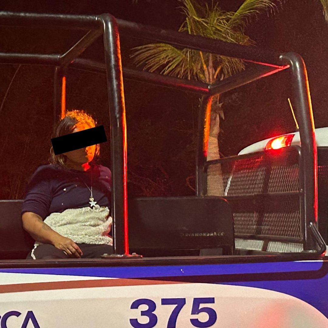 Mujer presunta responsable de incendios provocados en Boca del Río