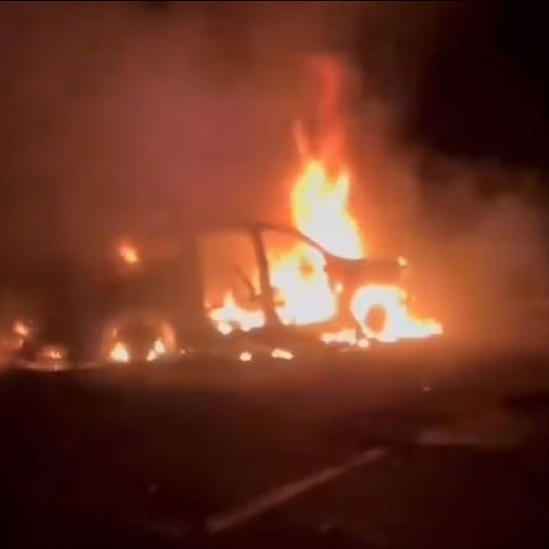 Incendian patrullas de la Guardia Nacional en Guerrero
