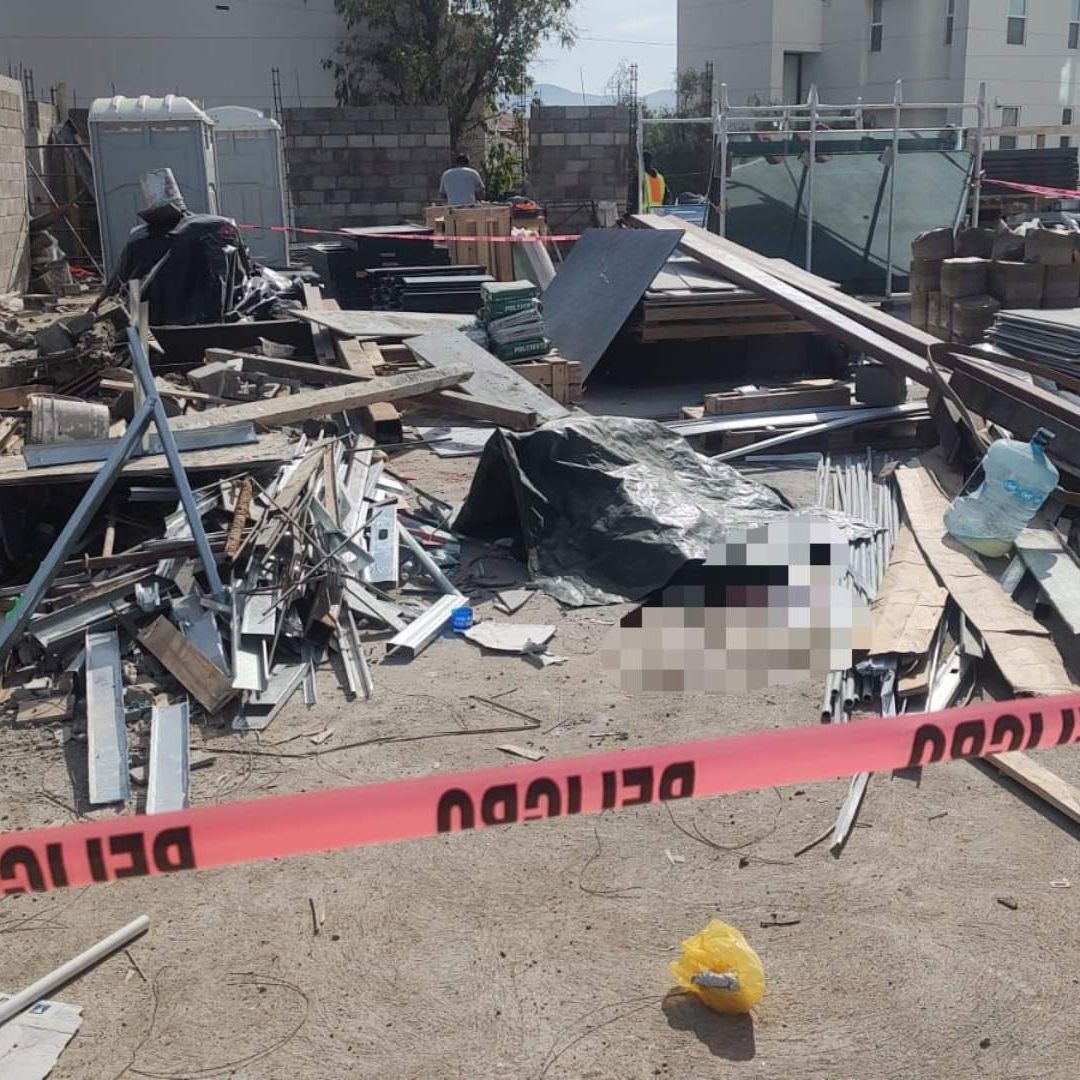 Con 4 Días Trabajando, Hombre Muere Aplastado por la Pared de una Obra