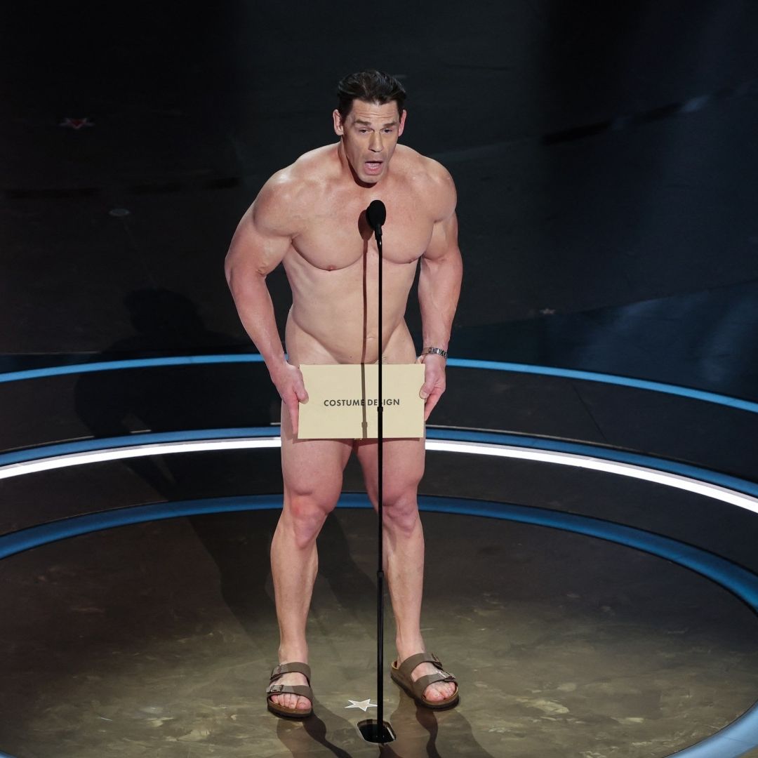 John Cena Presenta Desnudo El Óscar al Mejor Vestuario