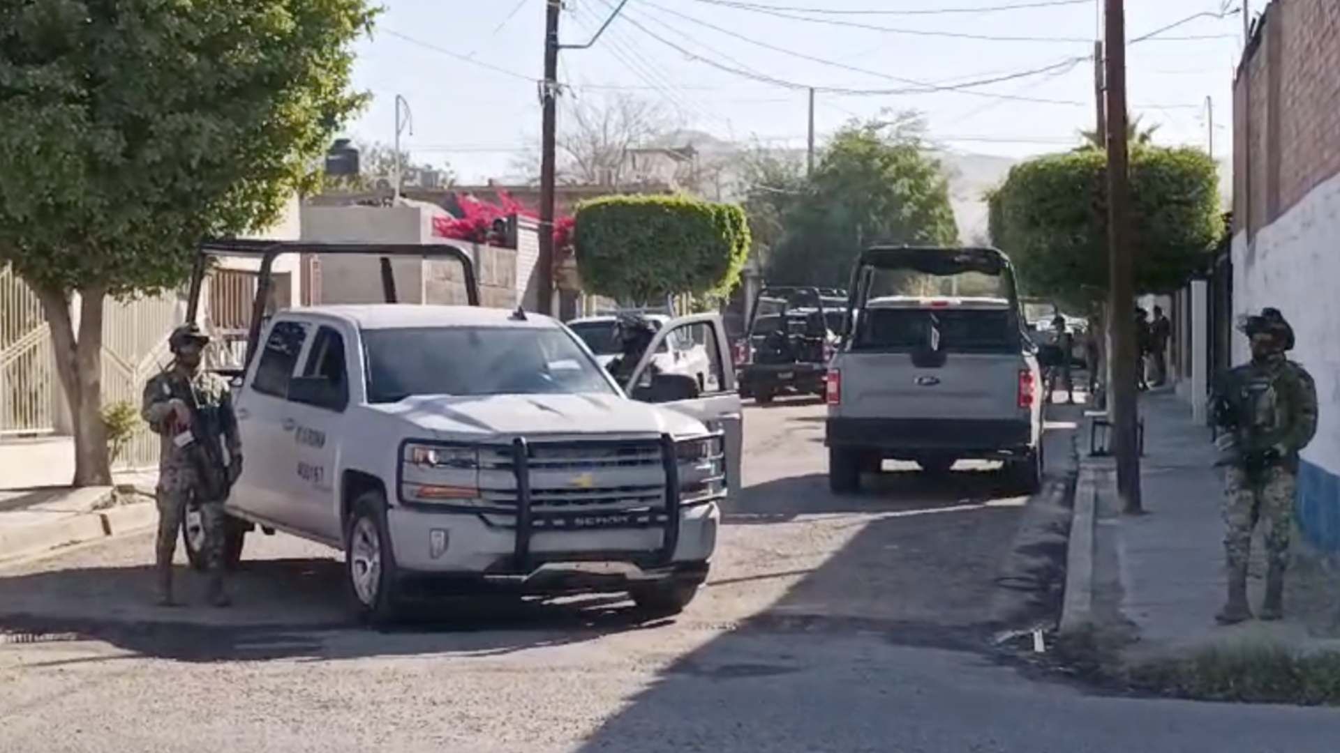 Agentes de la AMIC Realizan Cateo en Domicilio de Colonia Ley 57 de Hermosillo