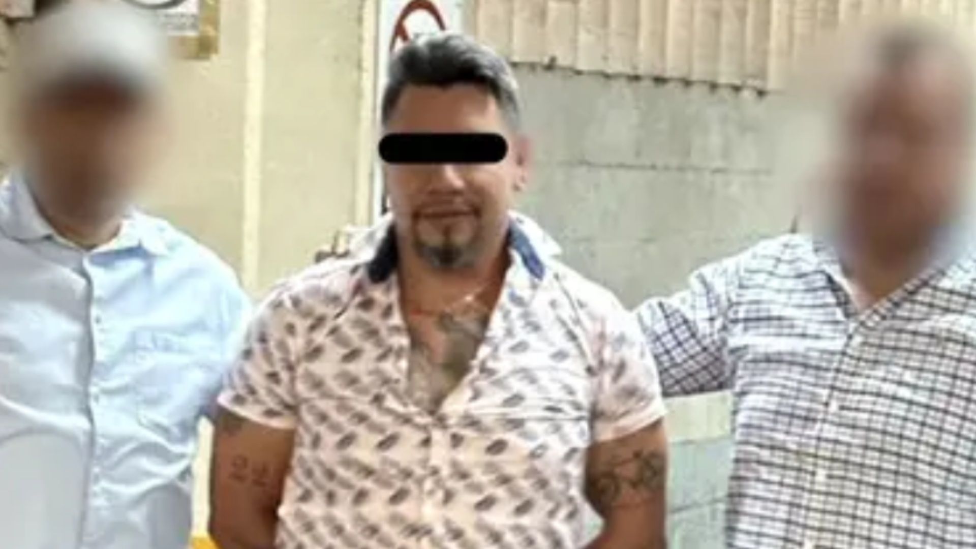 Detención de Fernando Medina "El Tiburón" tras dar una golpiza a un menor de edad