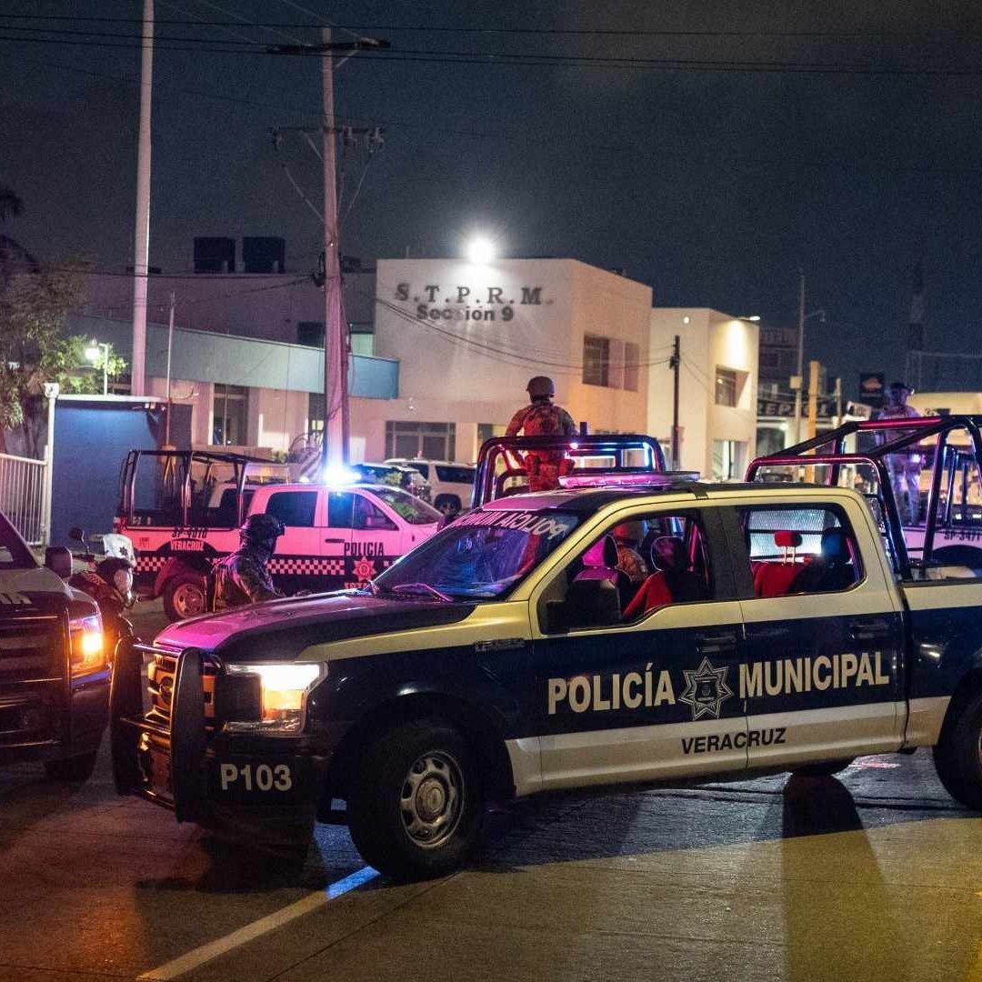 Operativo de seguridad en Veracruz