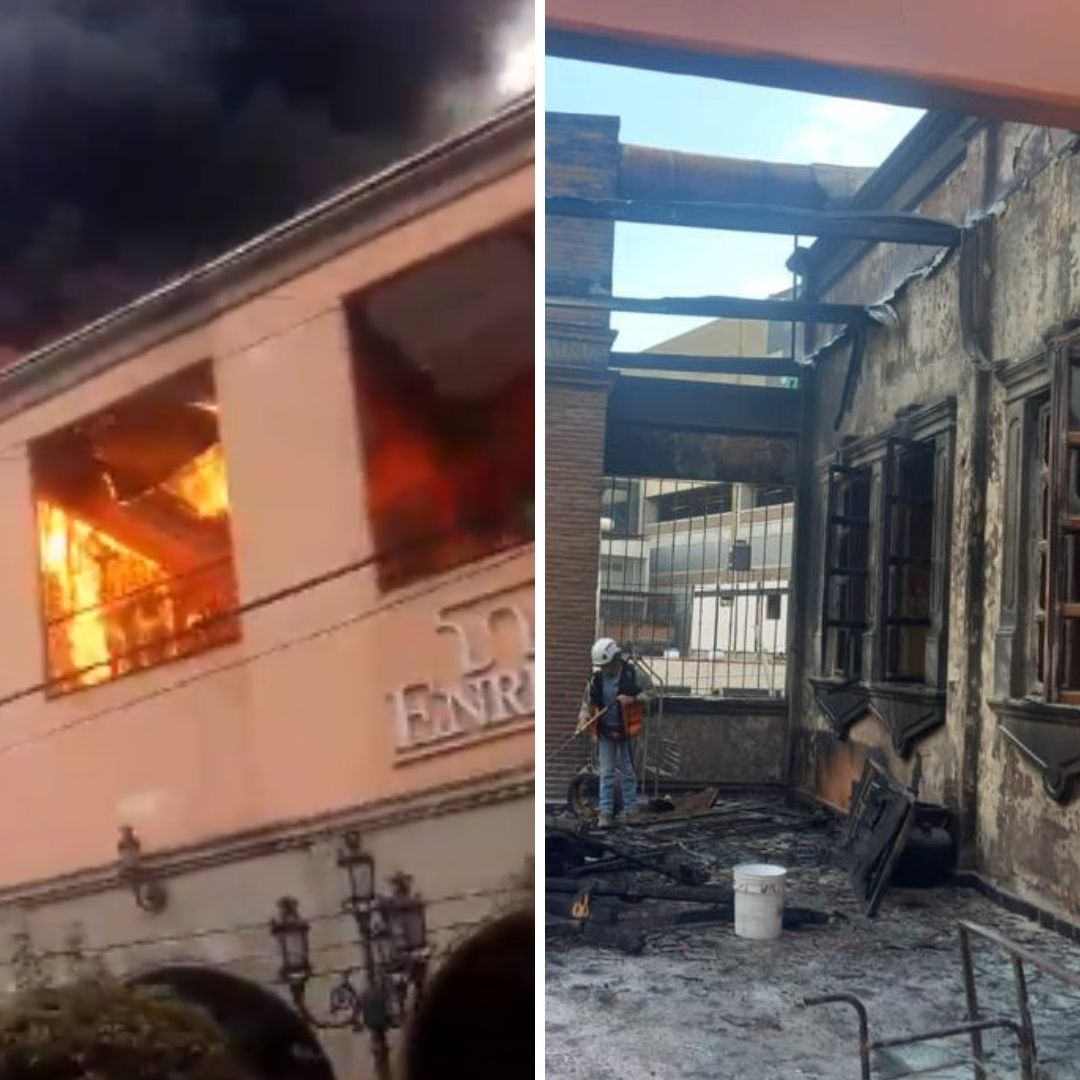 Se Incendia Restaurante en Insurgentes Su