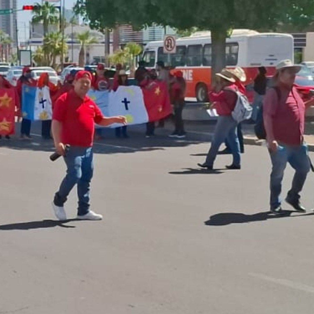Marcha del CNTE en Hermosillo, Sonora : Acuden Alrededor de 15 Mil Docentes