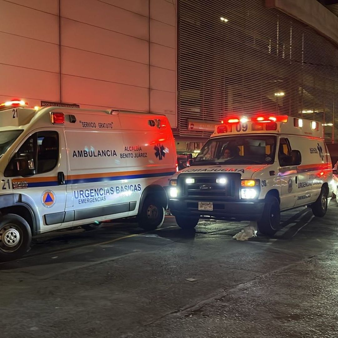 Ambulancias y patrullas llegaron hasta Parque Delta para atender una llamada de emergencia.