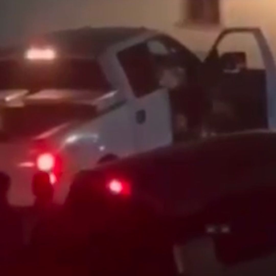 Los criminales viajaban en al menos 3 camionetas, cargando rifles de asalto