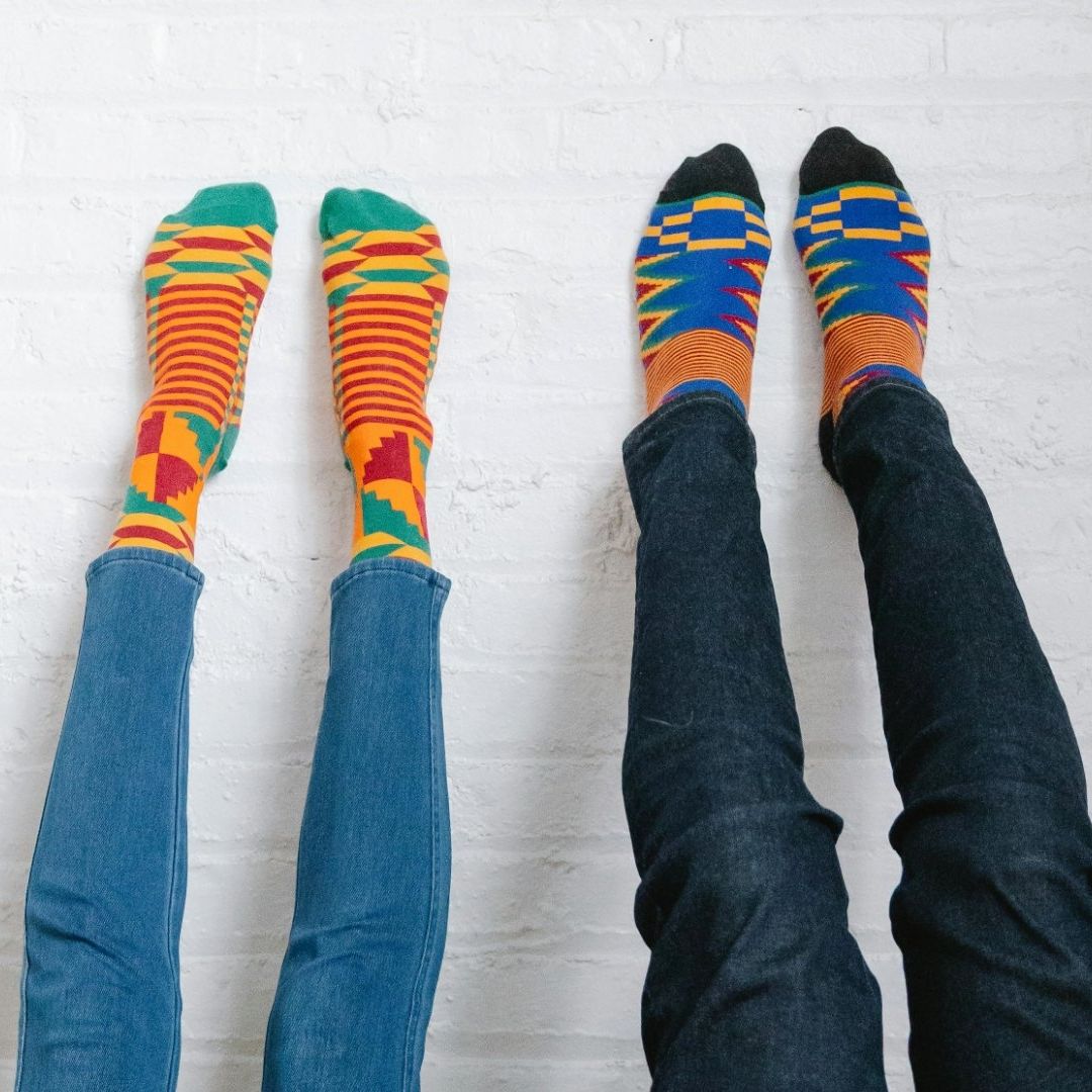 Calcetines de colores el 21 de marzo