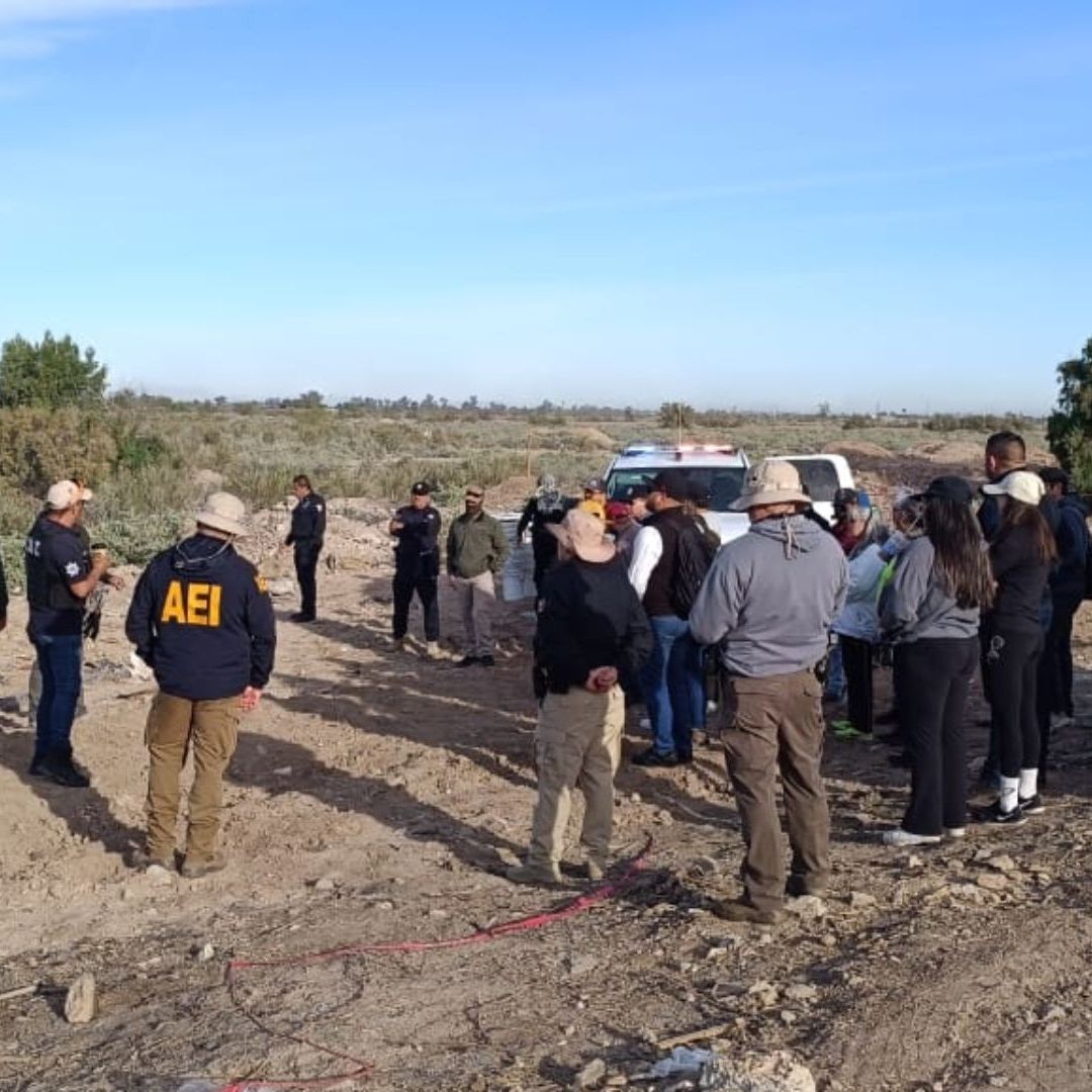 Madres Buscadoras Encuentran Presuntos Restos Humanos en Canal Tulichek en Mexicali