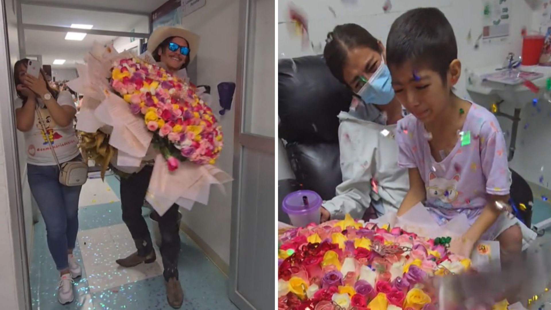 Muere niña con cáncer que recibió flores 'El Patrón'