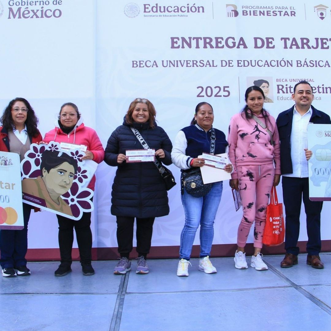 Estas escuelas entregan tarjetas Beca Rita Cetina del 24 al 28 de marzo 2025 lista por estado