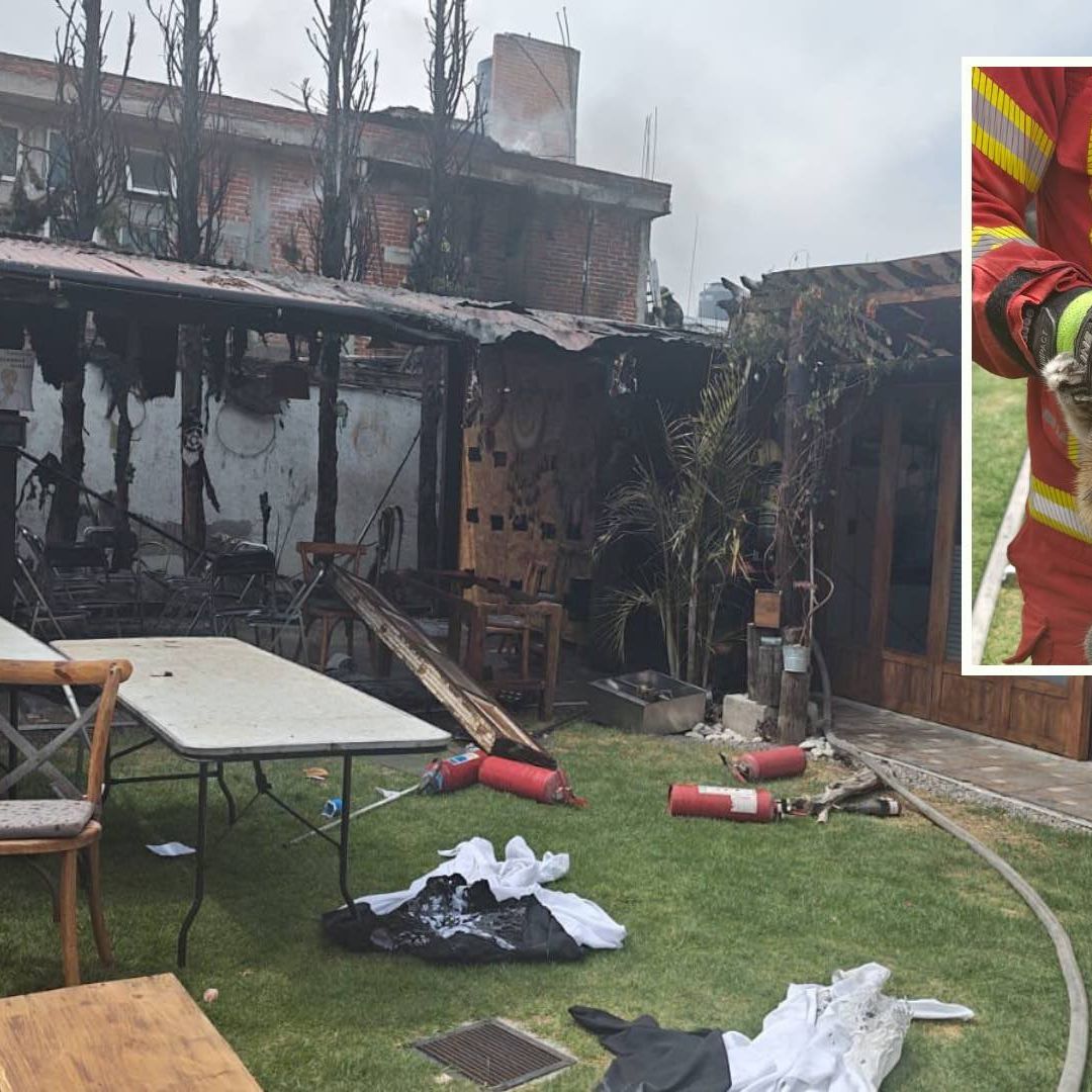 Explosión en Salón de Eventos en Colonia Ampliación Reforma Sur Puebla