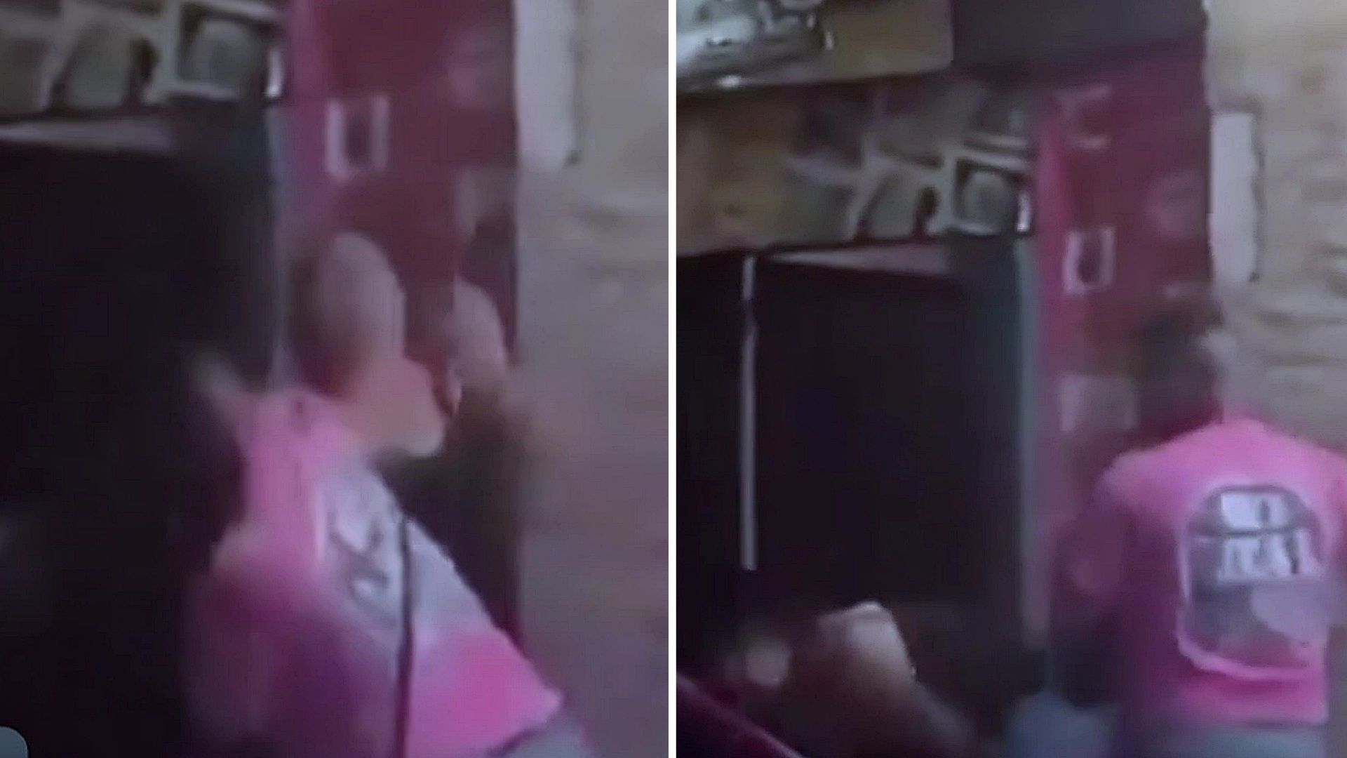 Comandante Derriba de un golpe a su Esposa en la Calle en Ocosingo, Chiapas