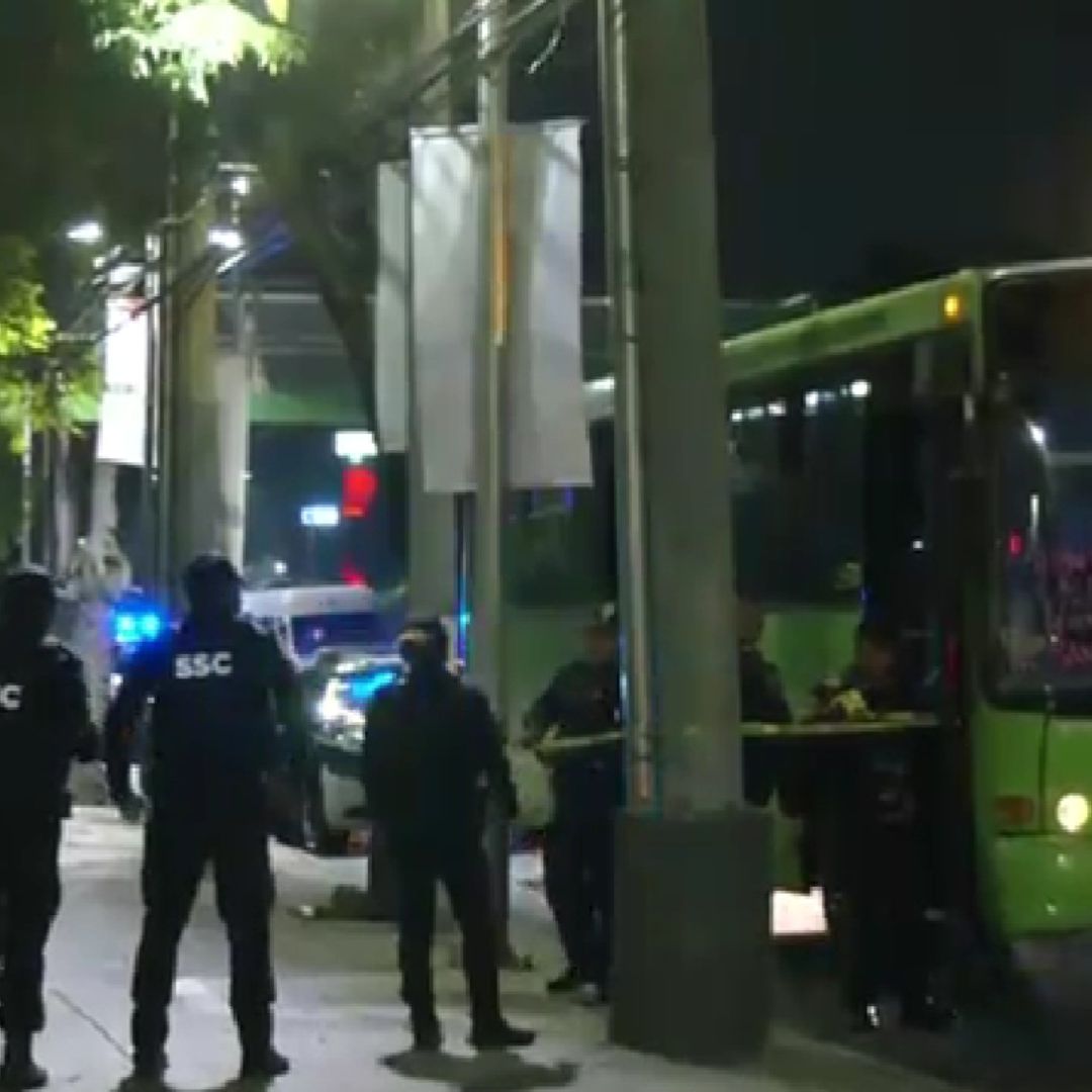 Menores de Edad Asaltan RTP y Matan a Joven en Coyoacán; Hay 2 Detenidos