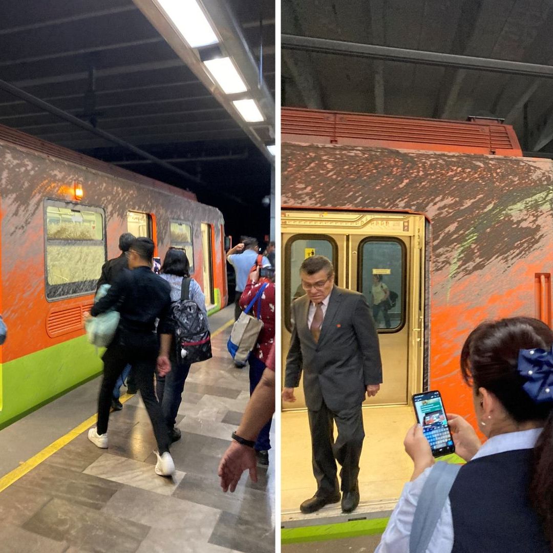 Reportan probables filtraciones en L12 del Metro