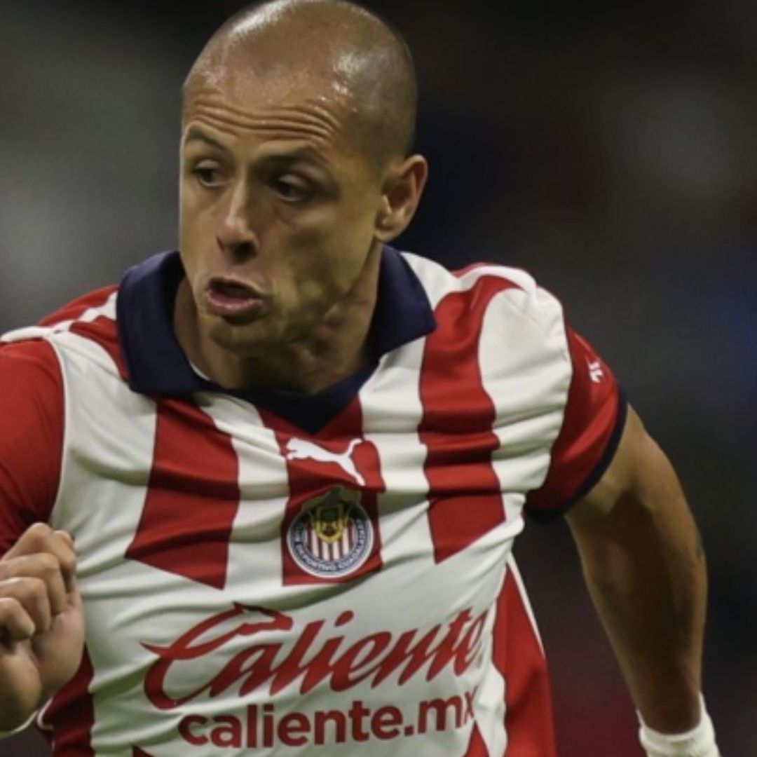 Javier ‘Chicharito’ Hernández, jugador de las Chivas Rayadas del Guadalajara