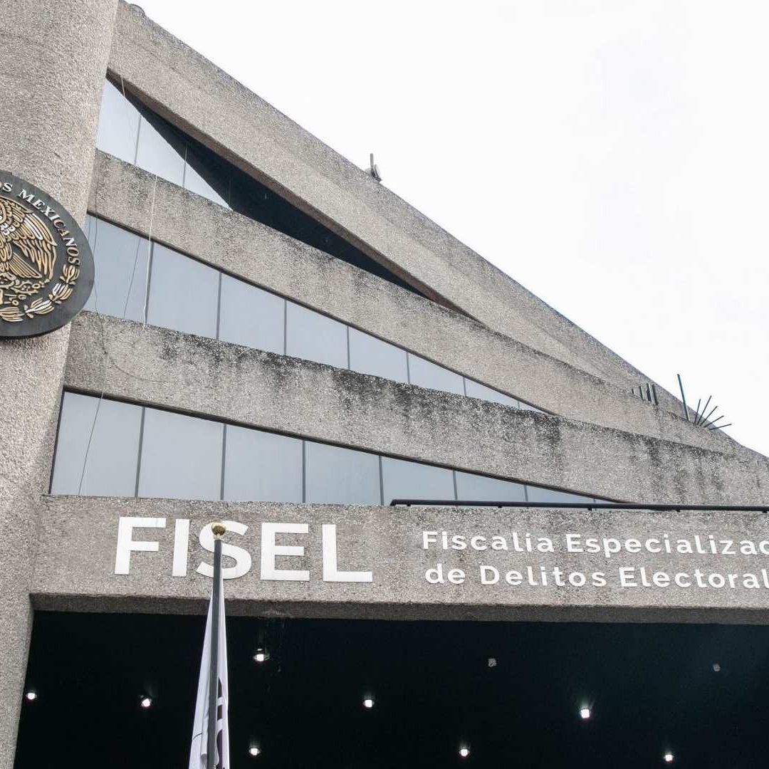 Fachada de la Fiscalía Especializada en materia Electoral, en la colonia Tizapán San Ángel