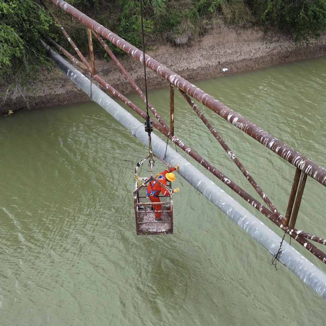 PC Evacua Habitantes de 'La Soledad' en Río Bravo por Fuga en Gasoducto