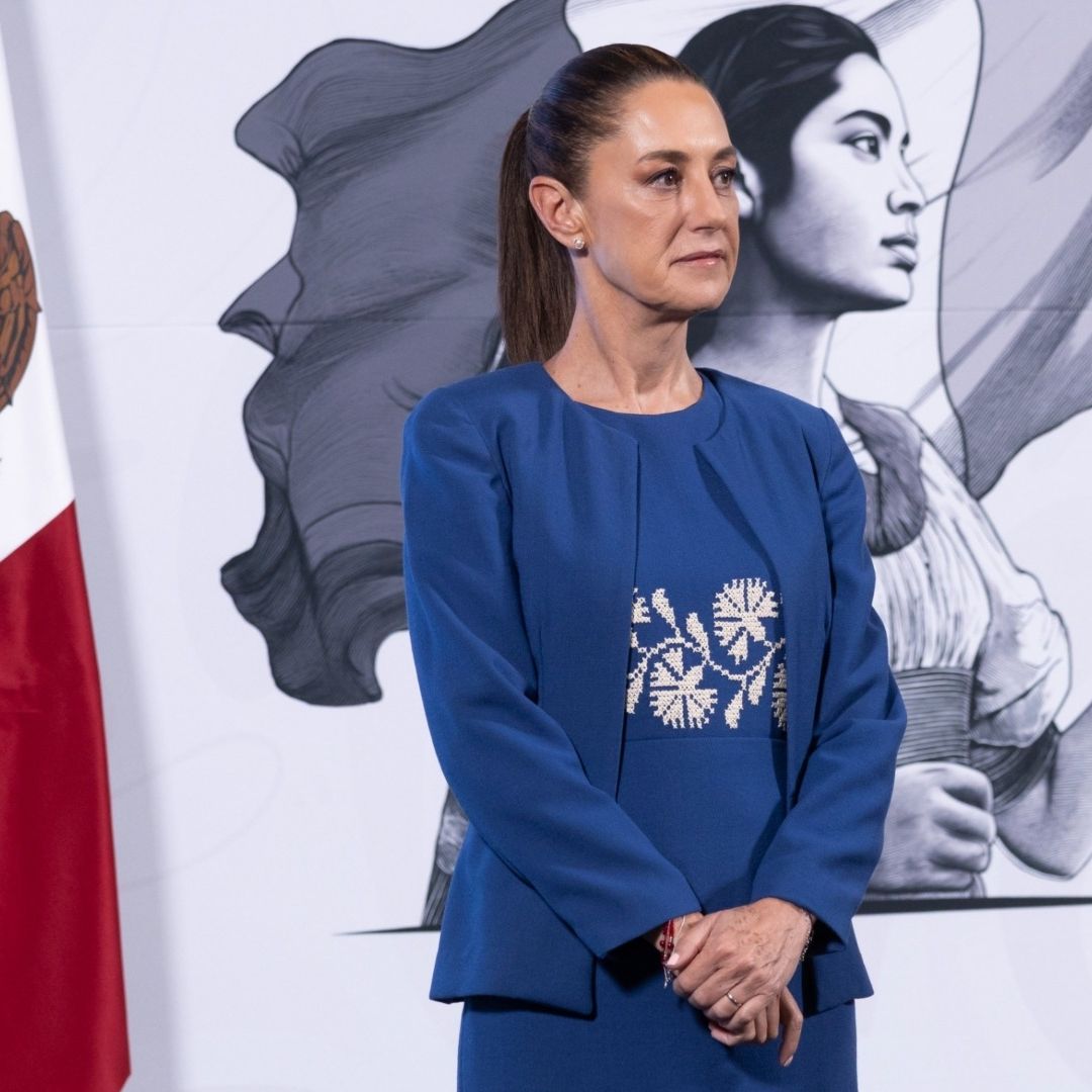 Claudia Sheinbaum en Palacio Nacional