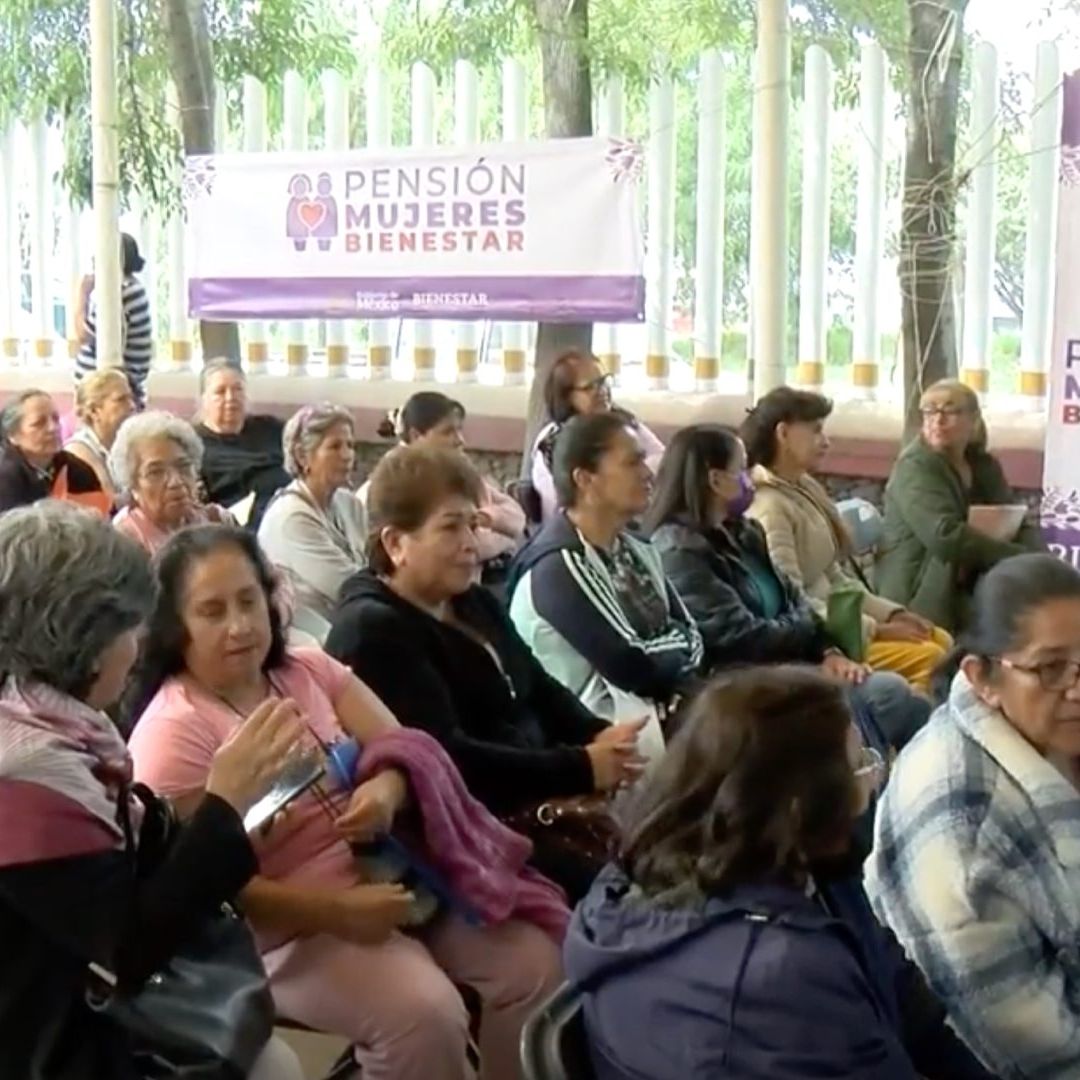 Registro para la Pensión Mujeres Bienestar 2025.