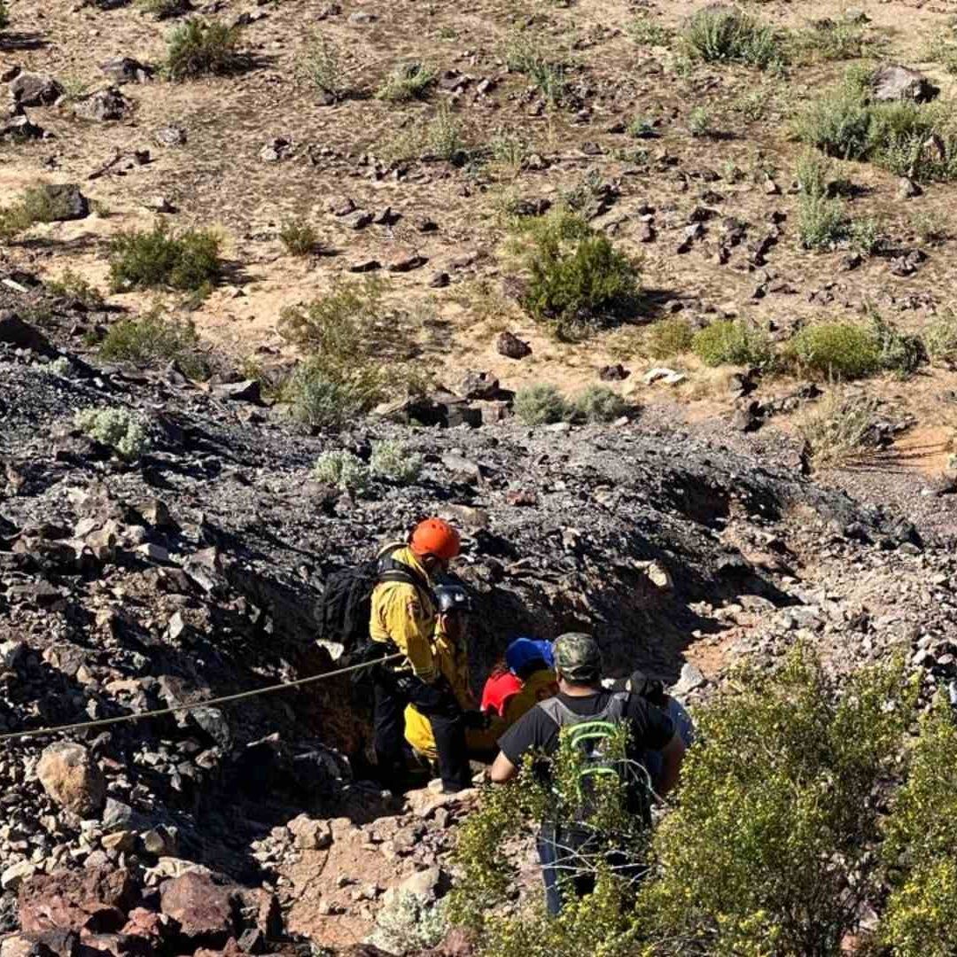 Niño de 10 Años Cae al Interior del Volcán Cerro Prieto en Baja California