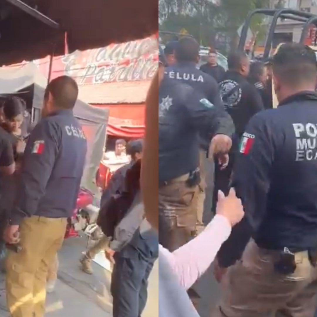 Sujetos atacan a policías y uno mutila la oreja a un oficial en Ecatepec