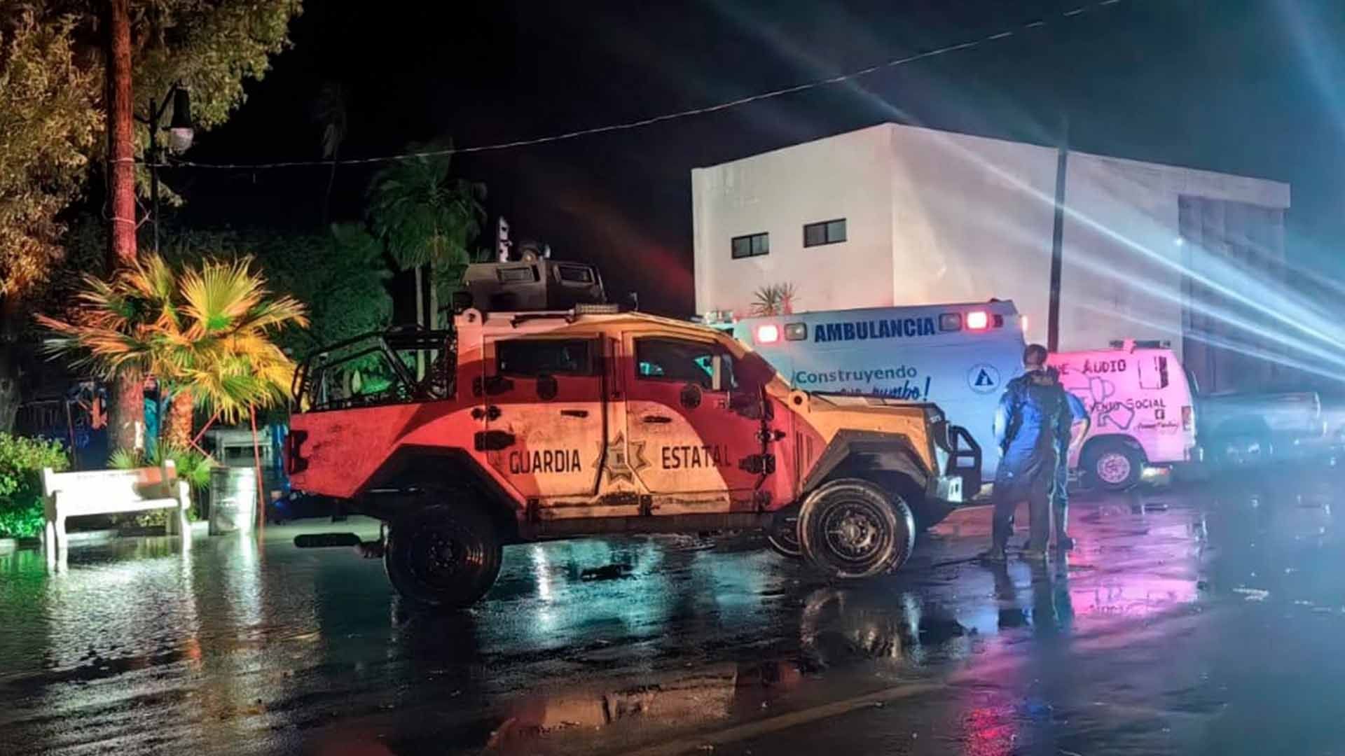 Guardia Estatal Activa el Plan Tamaulipas tras Fuertes Lluvias y Vientos en Miguel Alemán