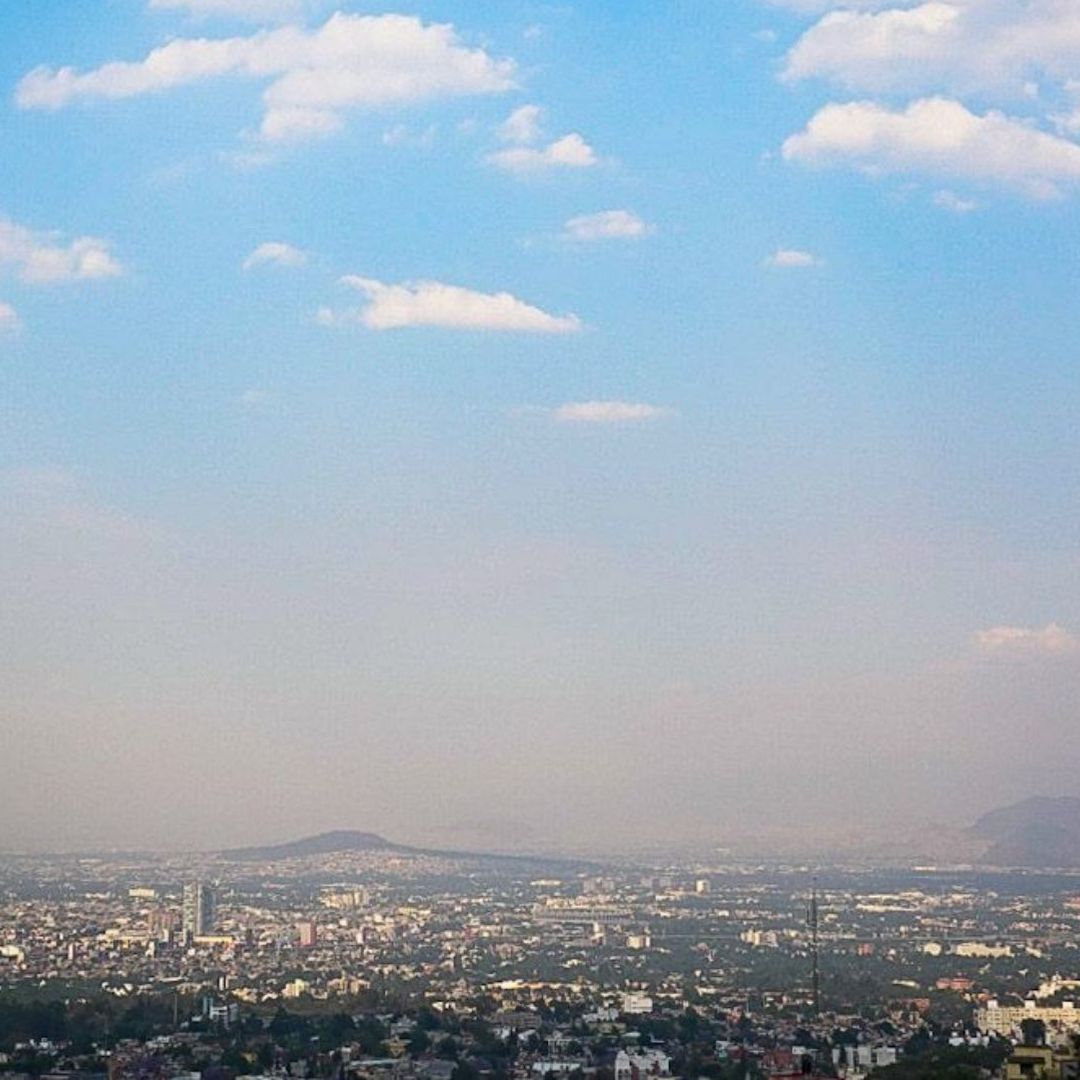 Calidad del aire reportada en la CDMX el 18 de marzo de 2025