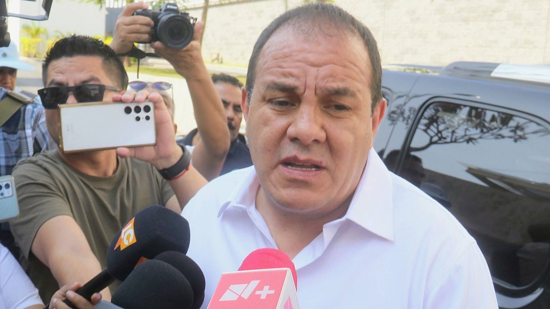 Cuauhtémoc Blanco asiste a la Fiscalía de Morelos