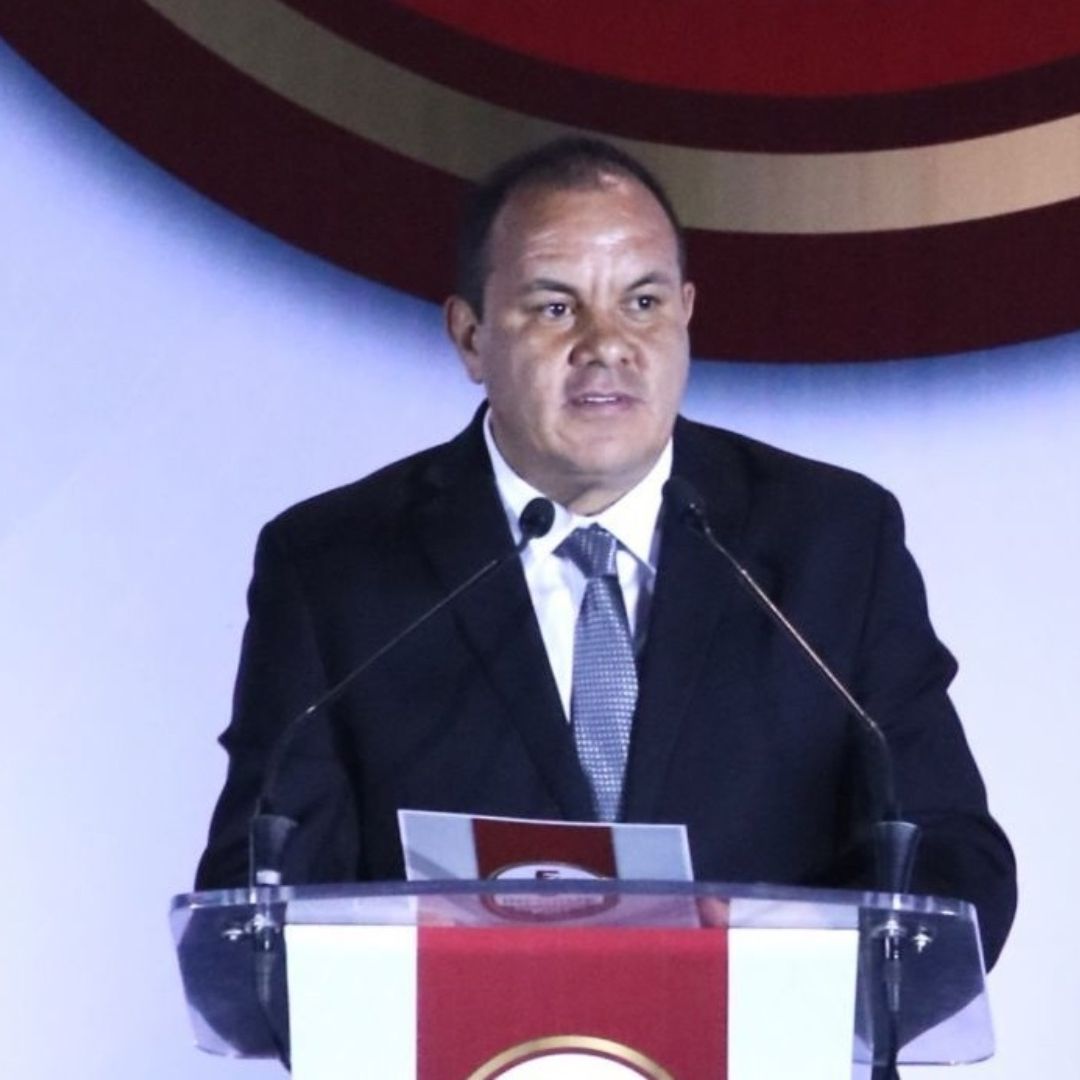 El gobernador de Morelos, Cuauhtémoc Blanco