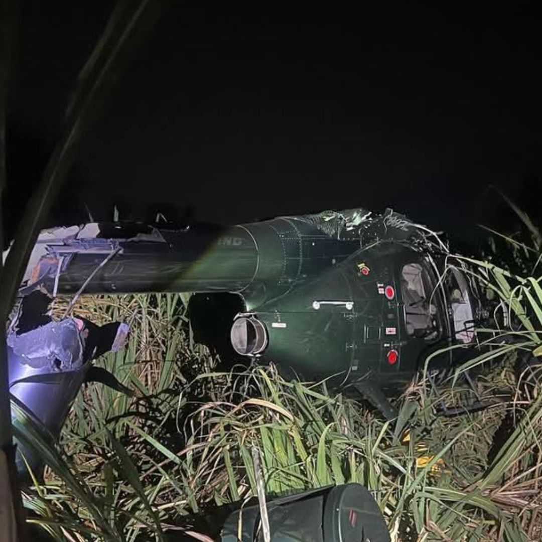 Se Desploma Helicóptero en Monte Blanco, Fortín, Veracruz. Tripulante José Abella