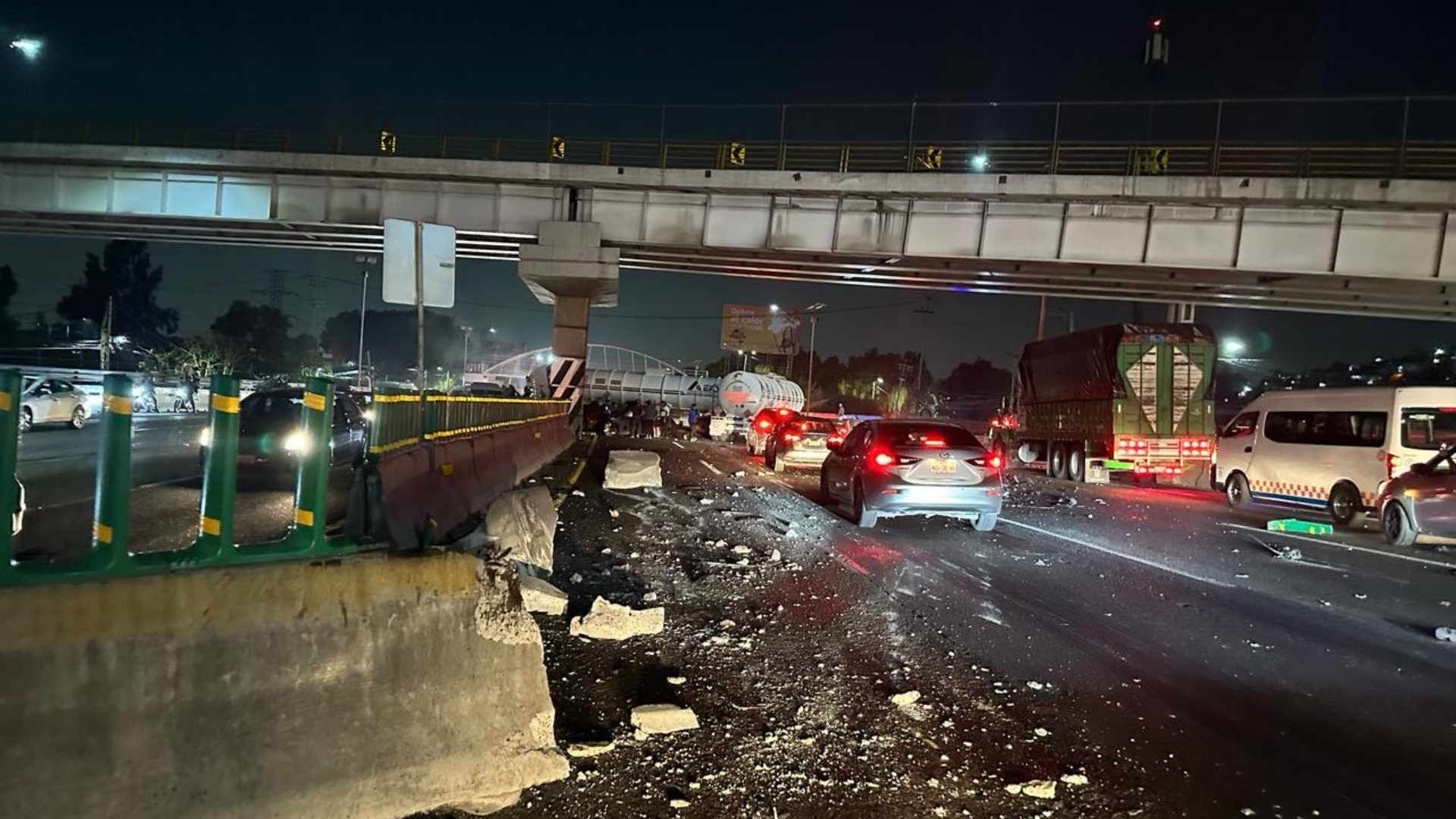 Accidente en la México-Pachuca