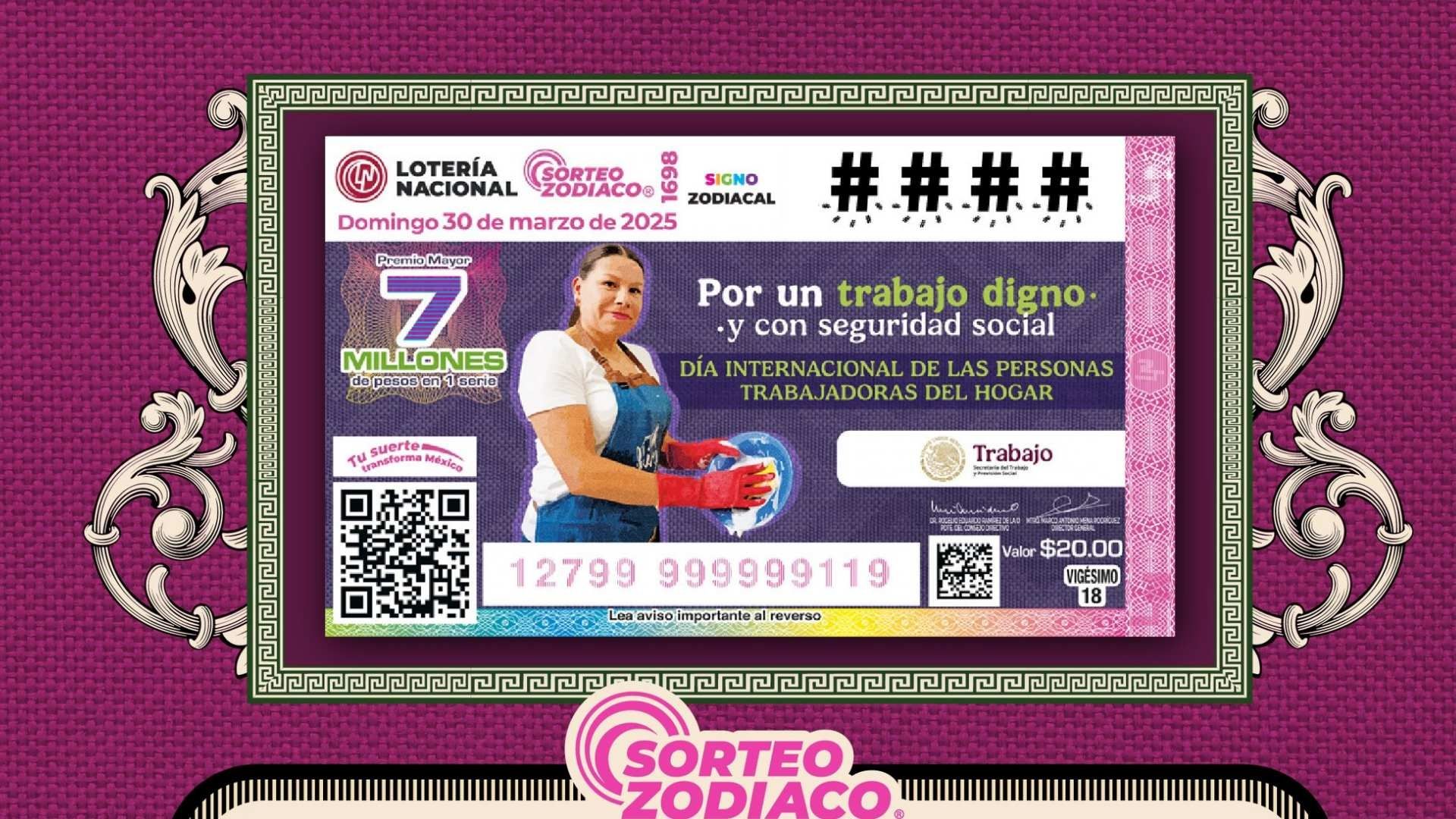 Resultados Lotería Nacional hoy 30 de marzo 2025 lista de números ganadores Sorteo Zodiaco 1698