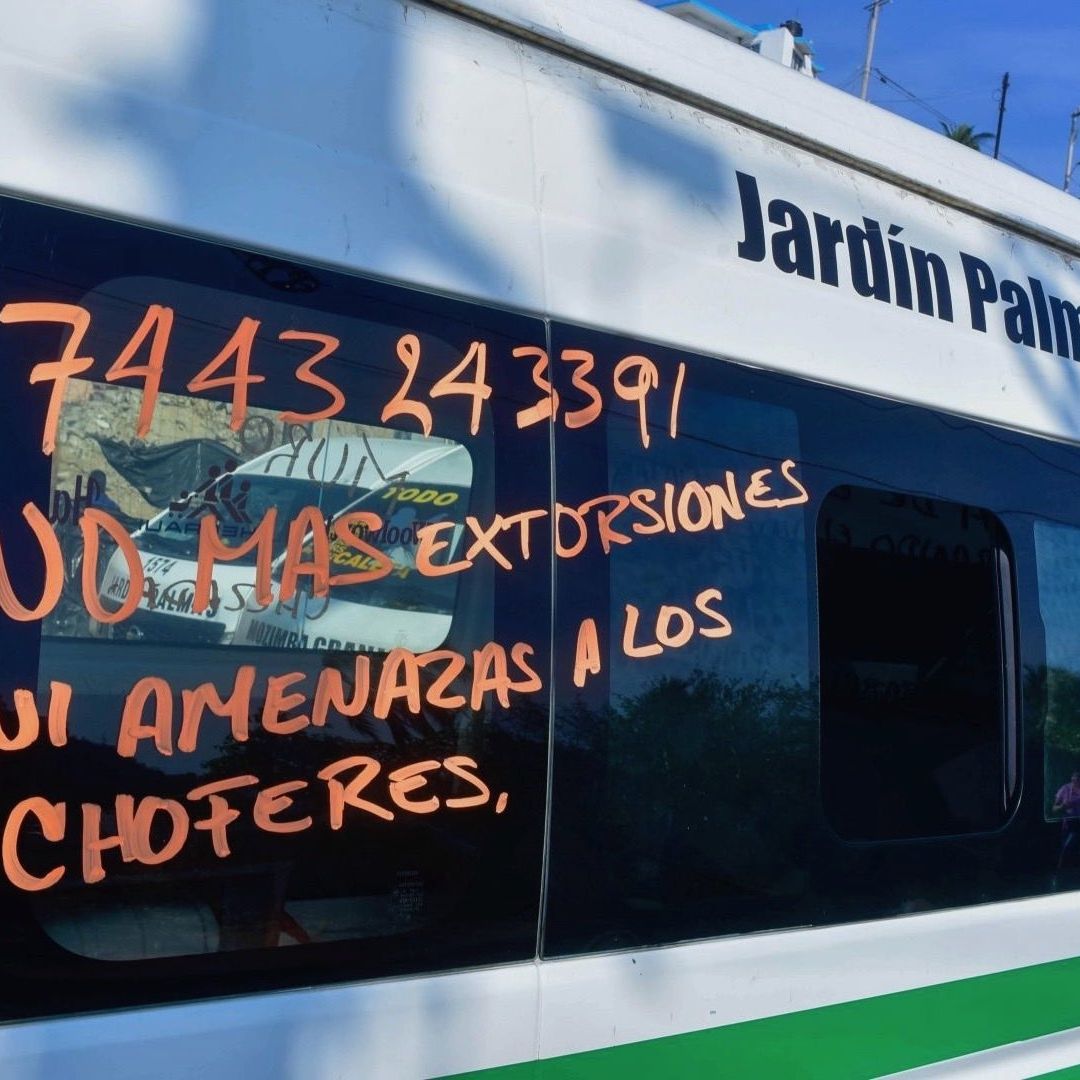 Transportistas de Acapulco piden fin de amenazas por parte del crimen organizado