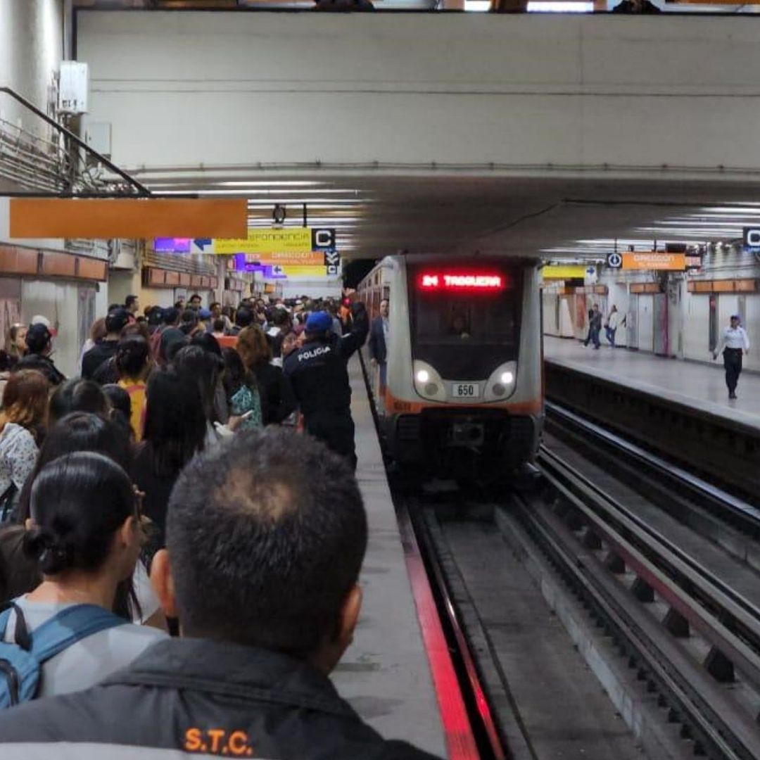 El Metro CDMX restableció en su totalidad el servicio en la Línea 7 tras un choque