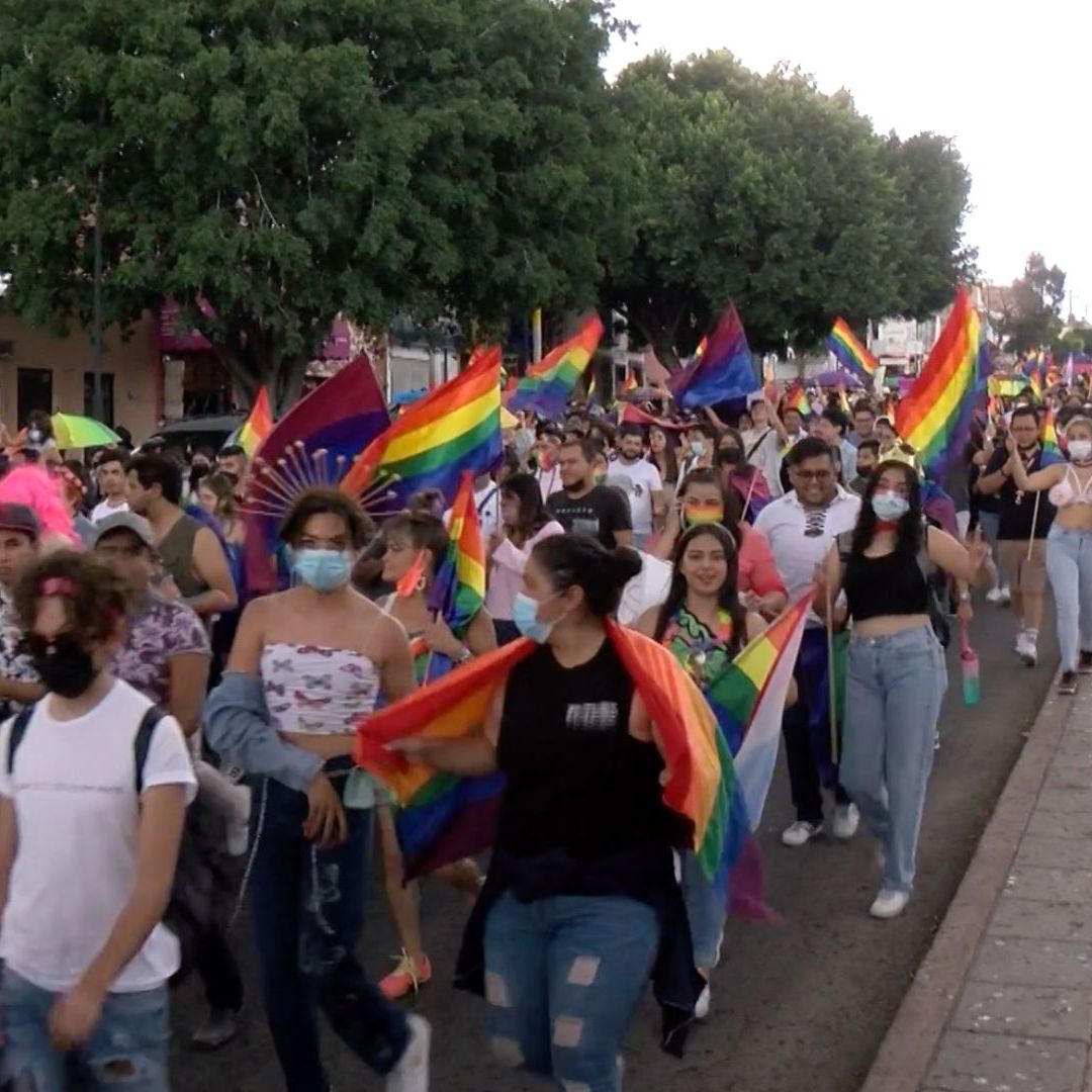 marcha lgbt en queretaro 2024