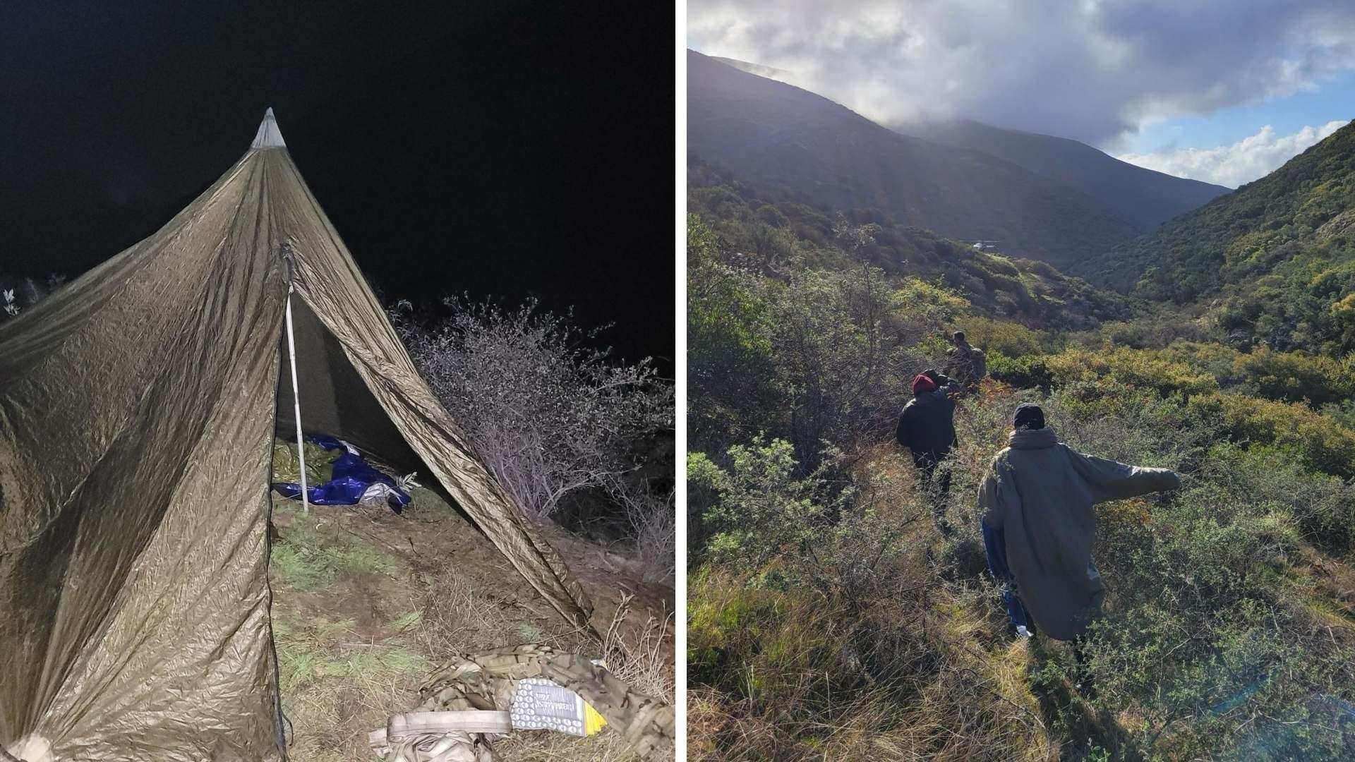 Rescatan a Mujeres Heridas en Montañas entre Tijuana y San Diego