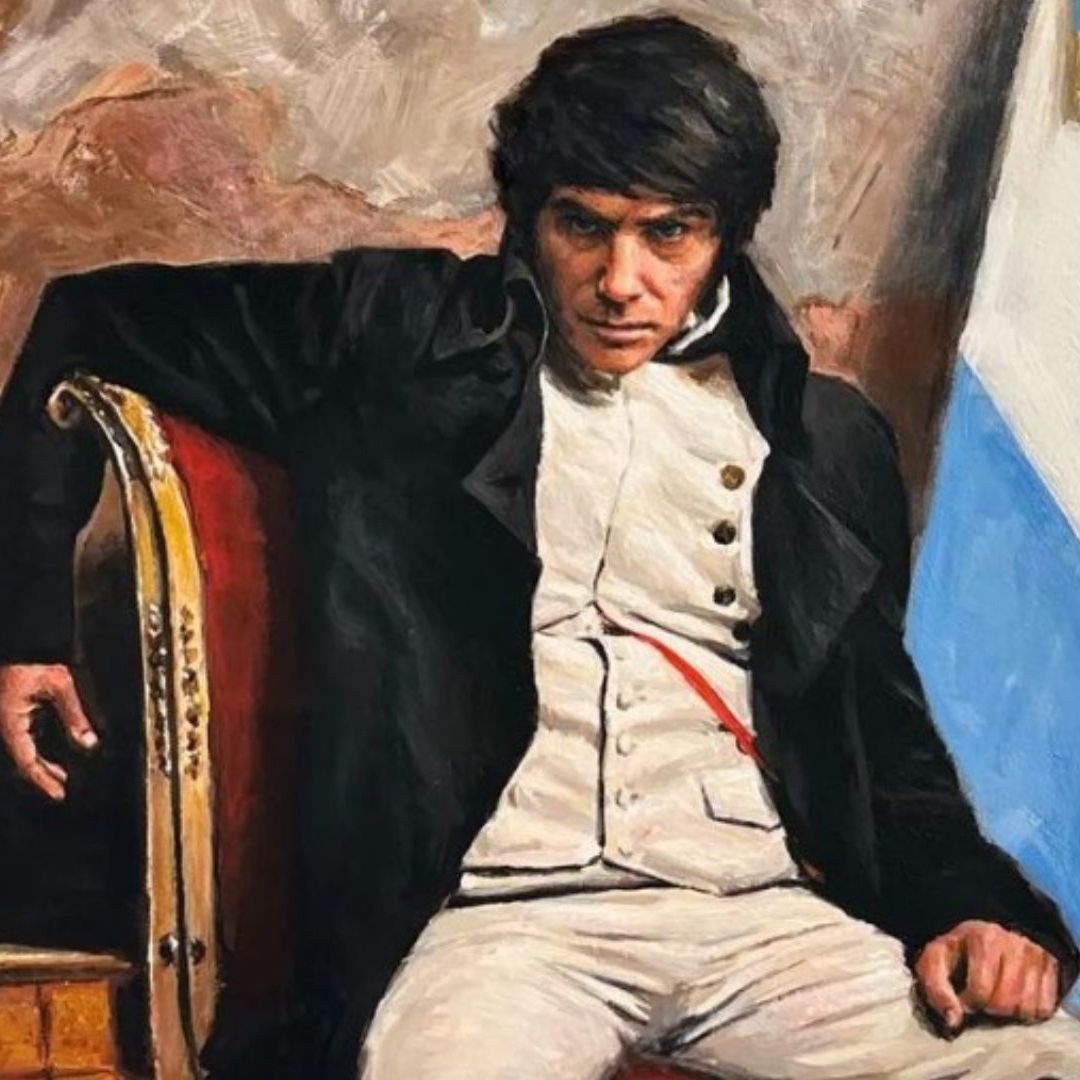 La imagen de Milei imitando a Napoleón generó mucha polémica. Foto: javiermilei