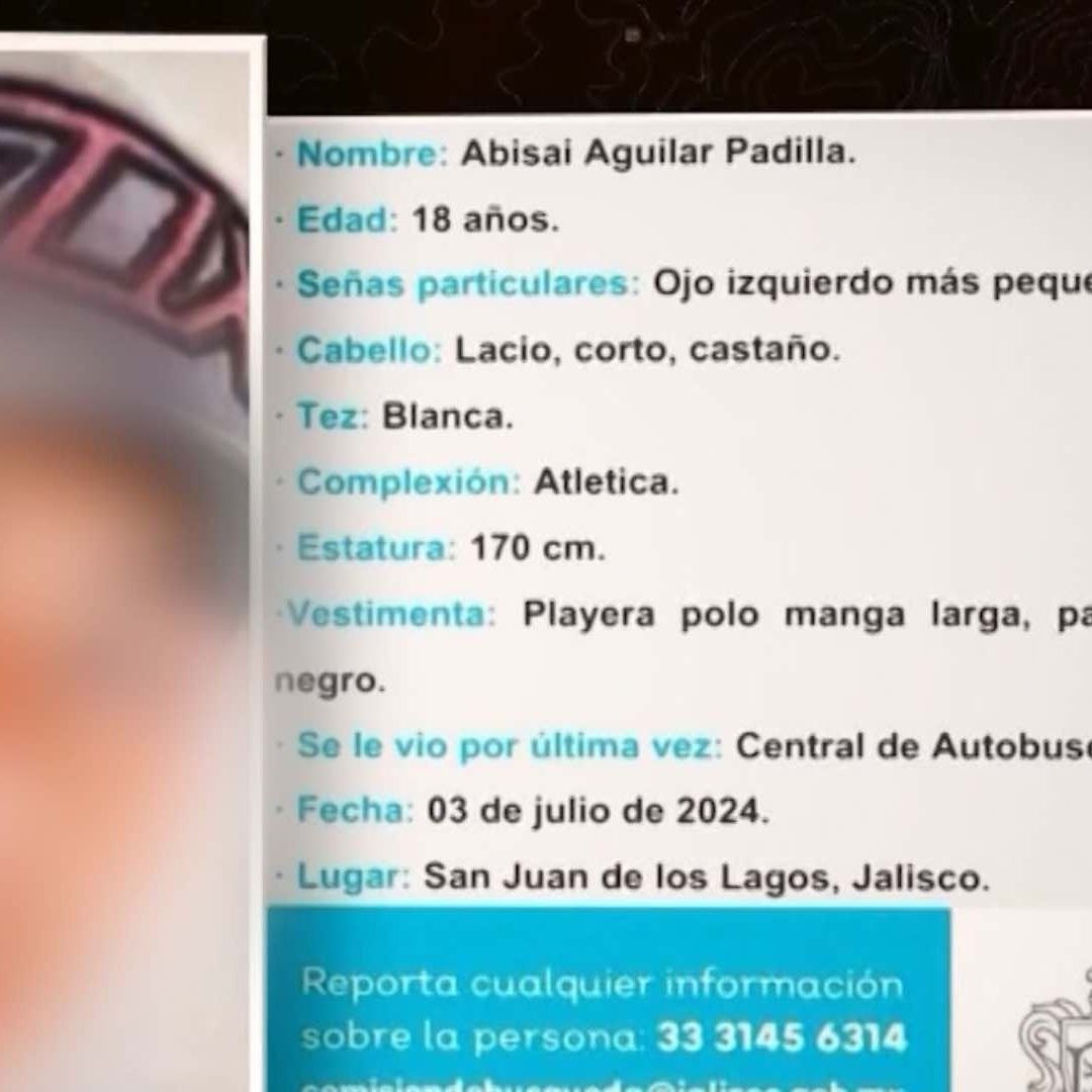 Abisaí estuvo desaparecido durante siete meses