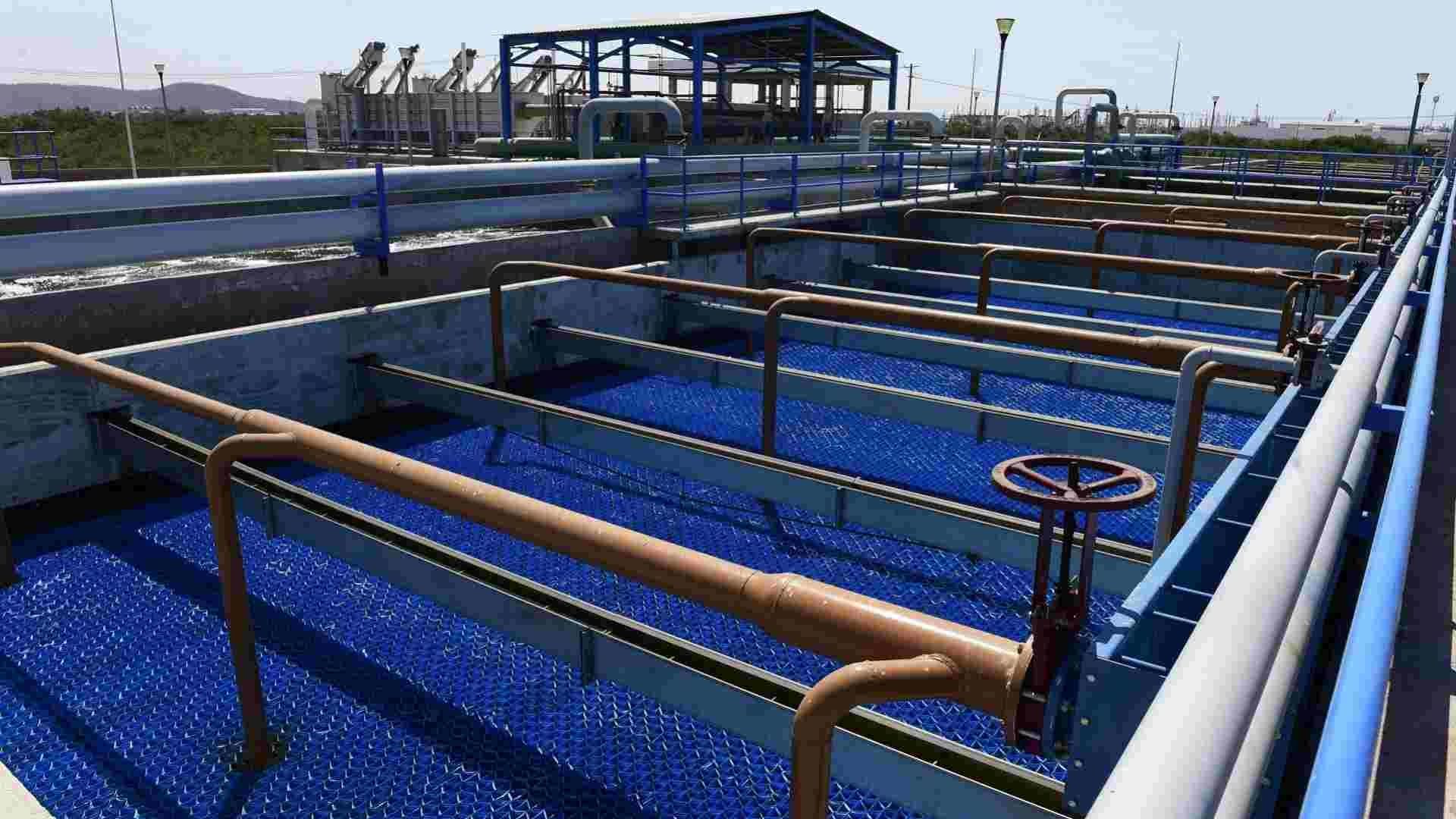 Planta de tratamiento de aguas en Mazatlán, Sinaloa