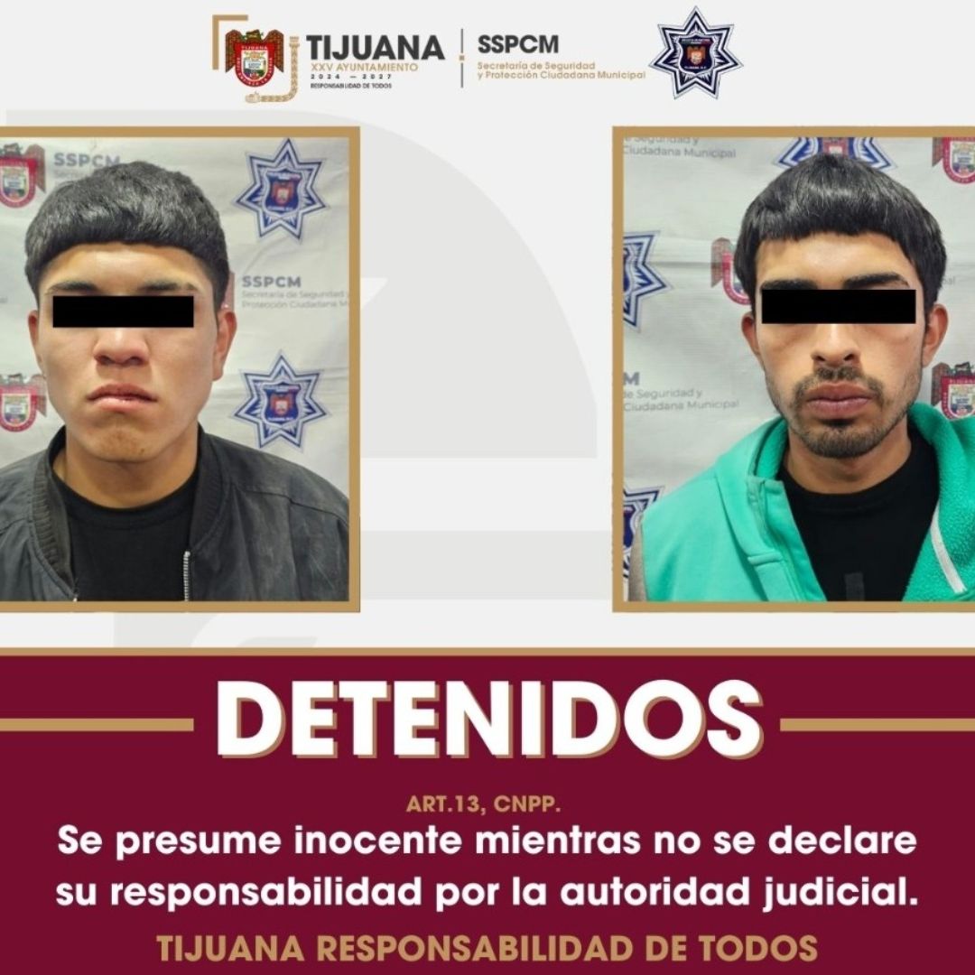 Presuntos responsables de ataque armado en Tijuana