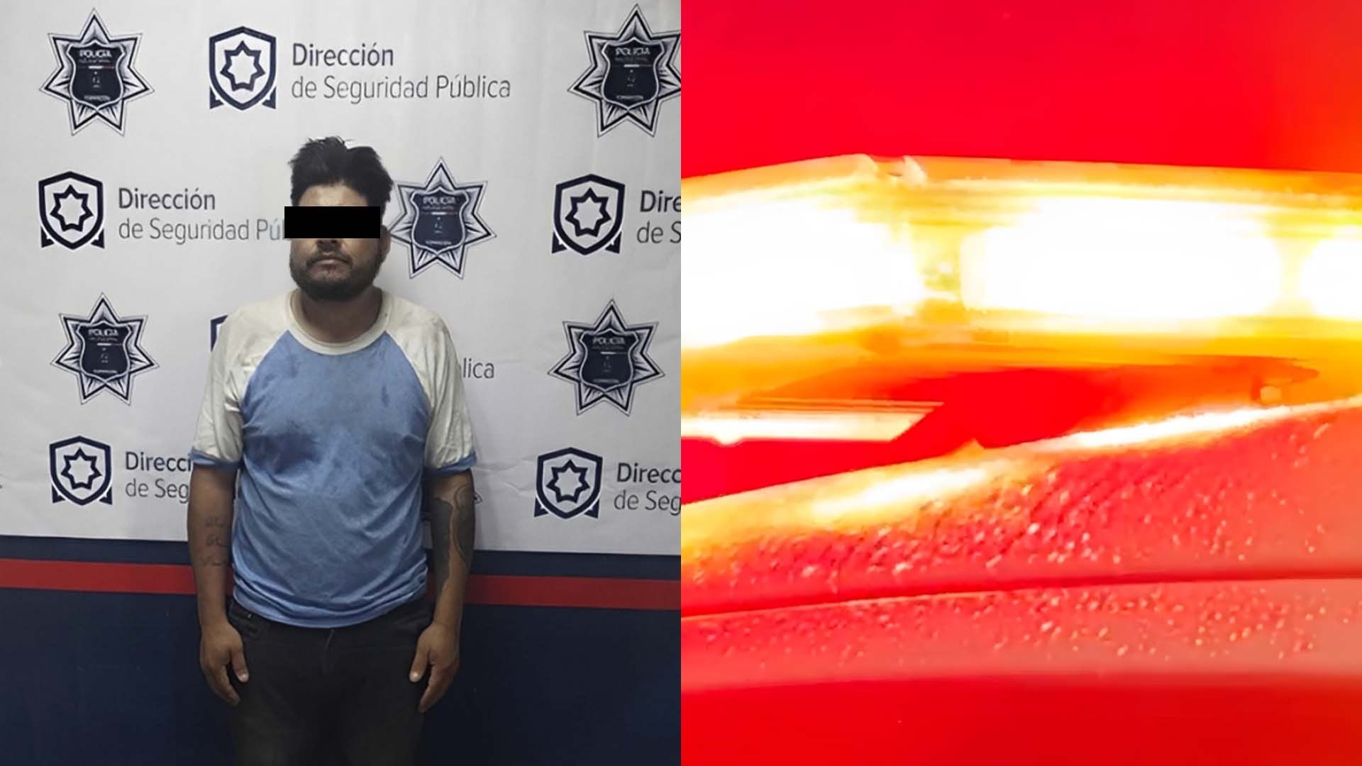 Amenaza con Arrojarle Bomba Molotov a su Hermano en Torreón