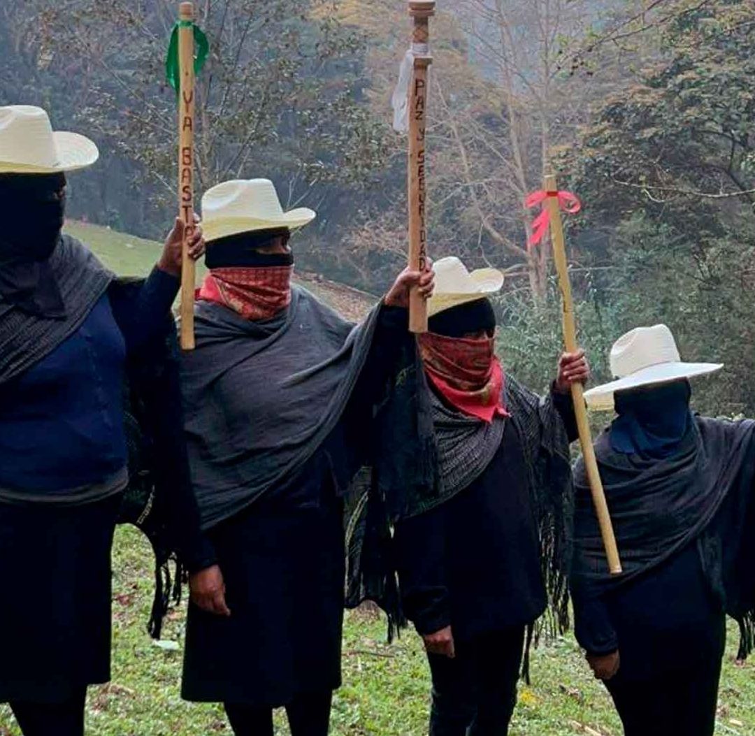 Comité de Mujeres Autodefensas de Eloxochitlán de Flores Magón en la sierra de Oaxaca