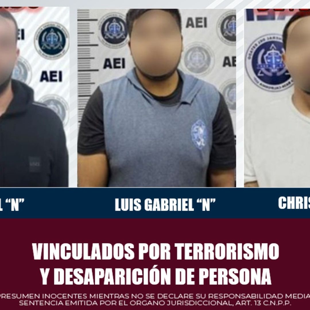 Vincula a Proceso a Tres Hombres por Terrorismo y Desaparición en Tijuana